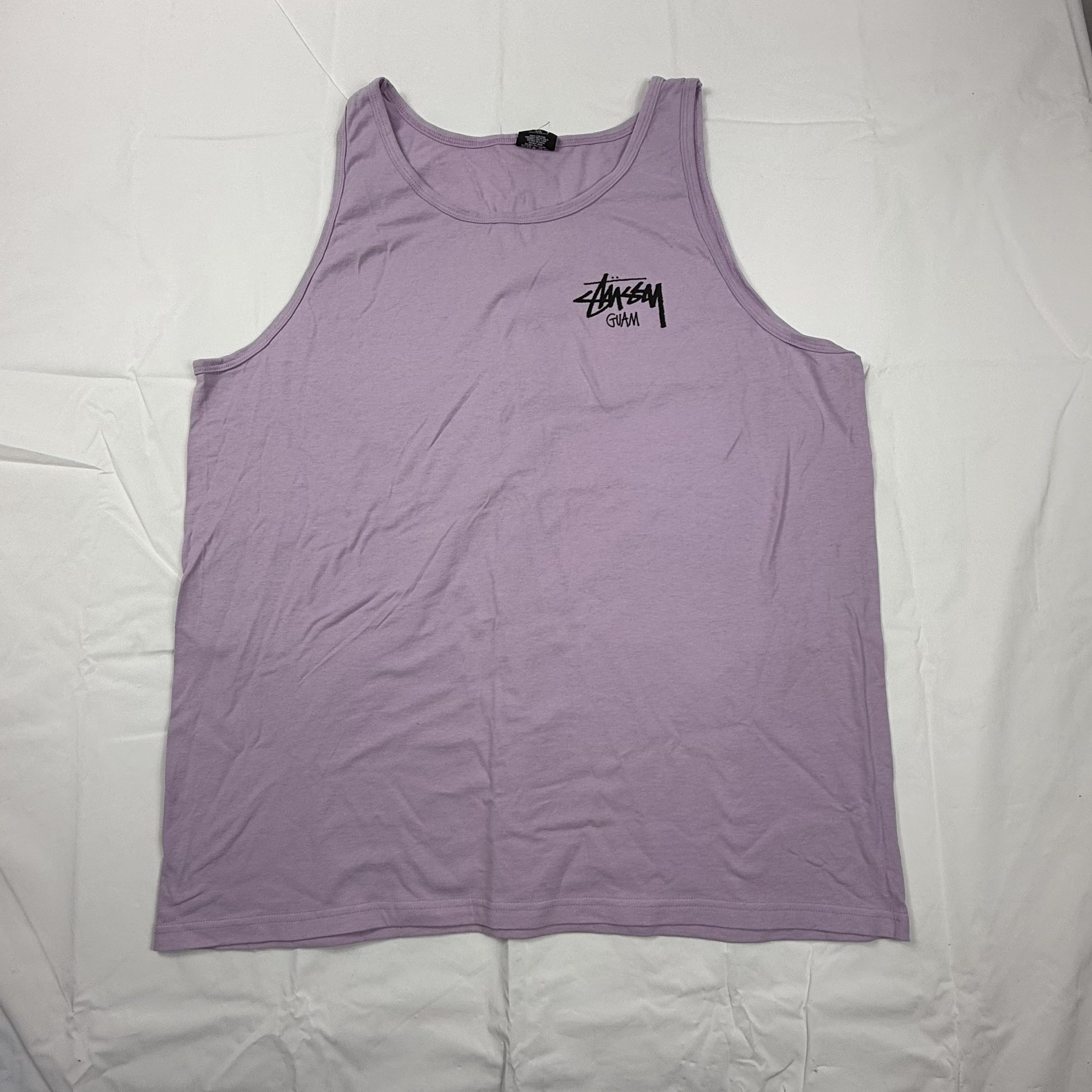 Stussy Stussy Guam Tank Top XXL Graphic Stock Logo Cotton Size US XXL / EU 58 / 5 - 2 Thumbnail