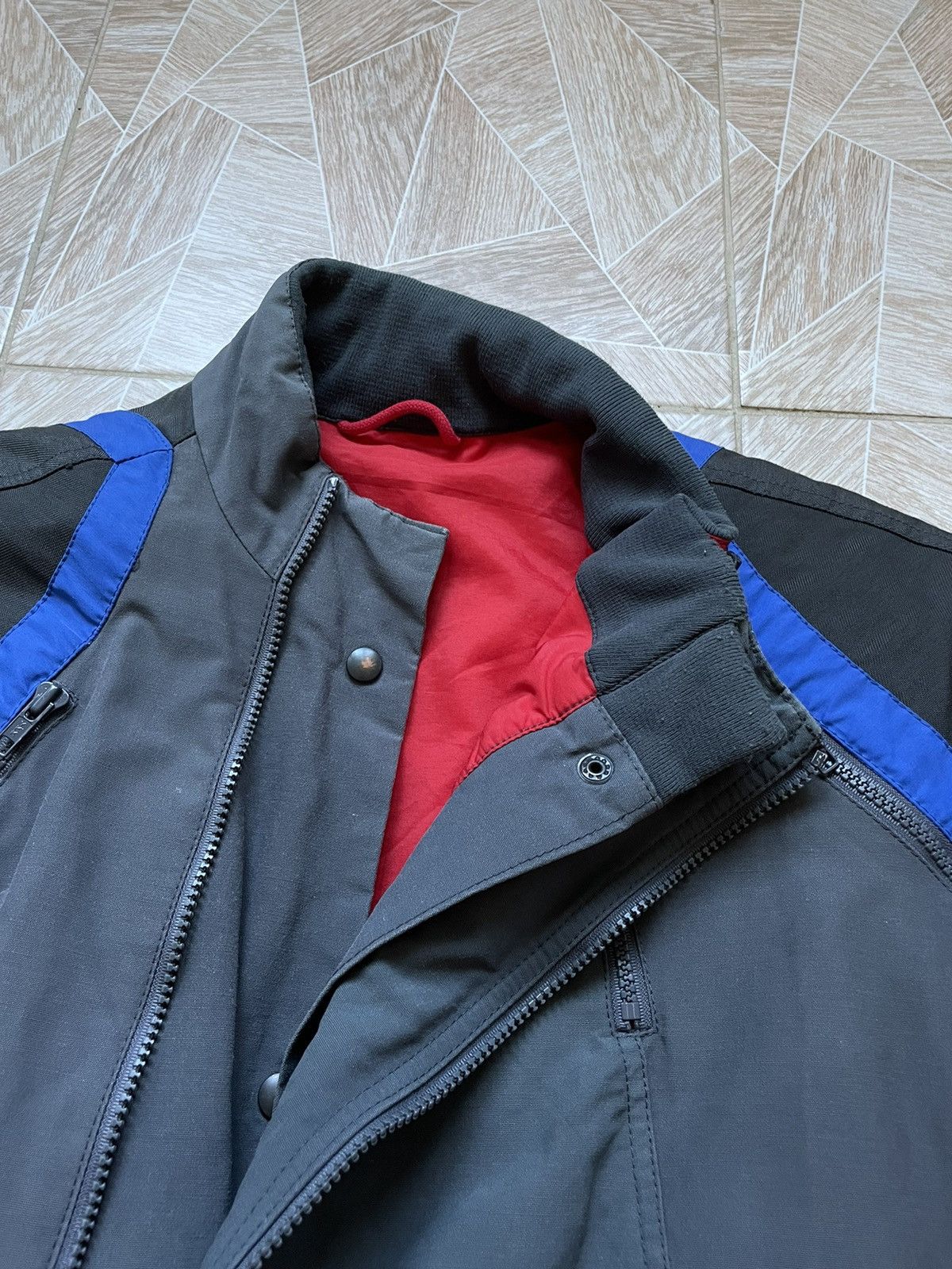 BMW × Goretex × Vintage Retro Opti 80s BMW Vintage Goretex Biker Protection Jacket Size US M / EU 48-50 / 2 - 8 Thumbnail