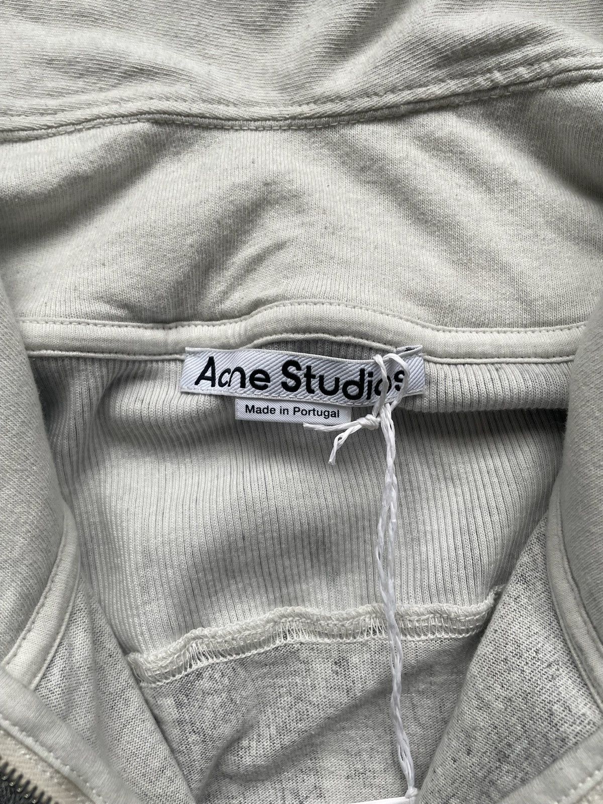 Acne Studios Acne Studios Elway Zip Bow Logo Sweatshirt Size US M / EU 48-50 / 2 - 5 Thumbnail