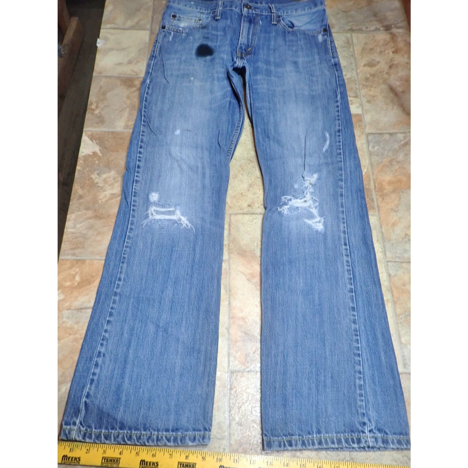 Levi's LEVI'S Jeans Levi's 527 & 560 Bootcut 2 Pairs Blue 30x32 Regular Men’s 5-Pocket Denim Cotton Comfort Size US 30 / EU 46 - 5 Thumbnail