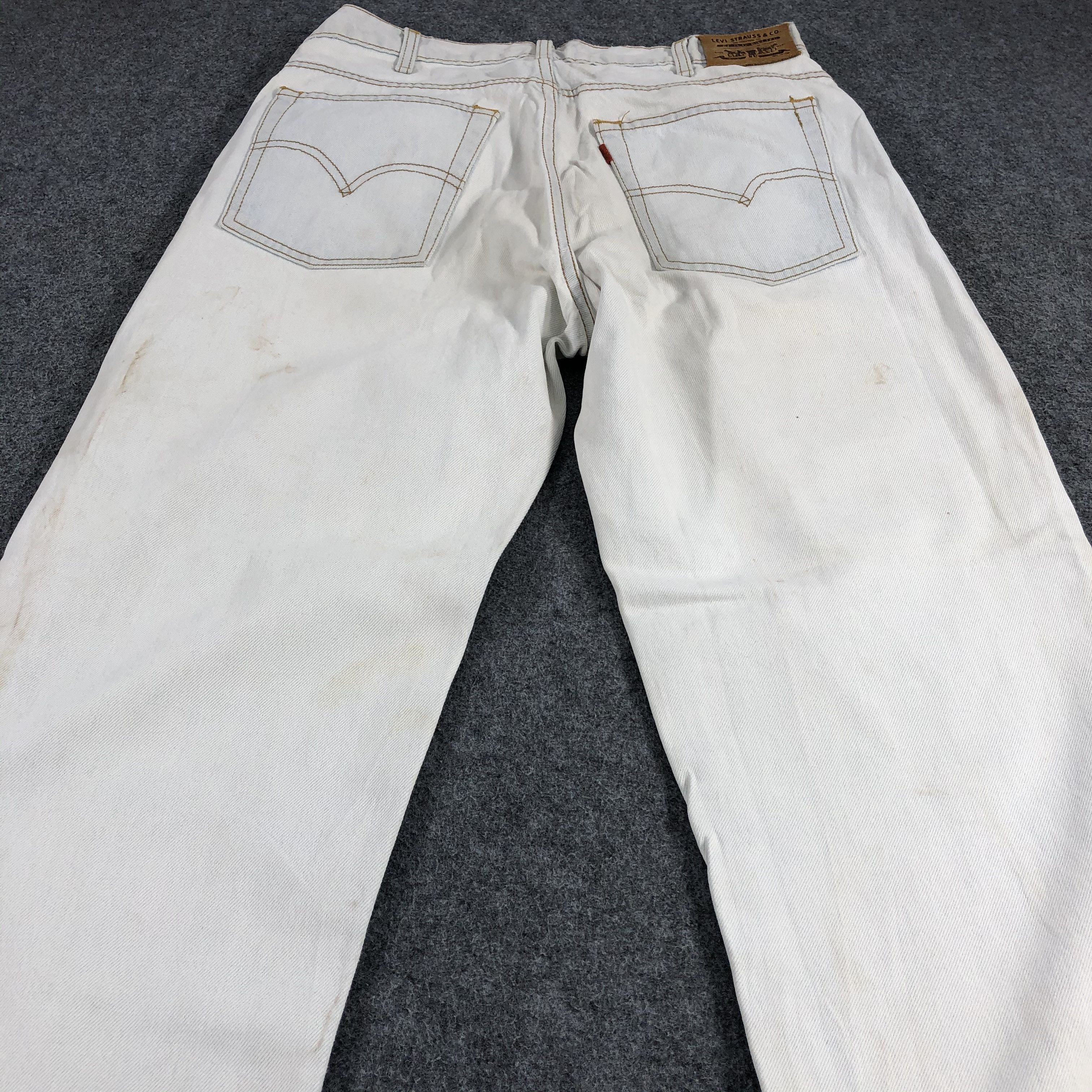 Levi's × Vintage Vintage 90s Light Wash Levis Jeans-JM1370 Size US 31 - 4 Thumbnail