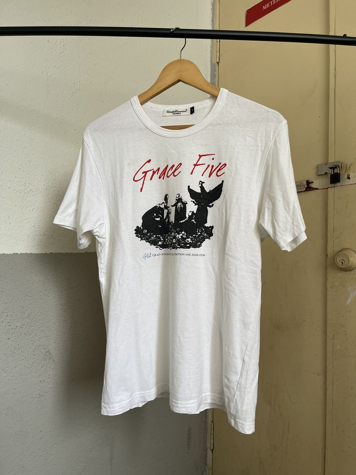Undercover Undercover Grace Five GILA Logo T Shirt Size US M / EU 48-50 / 2 - 2 Thumbnail