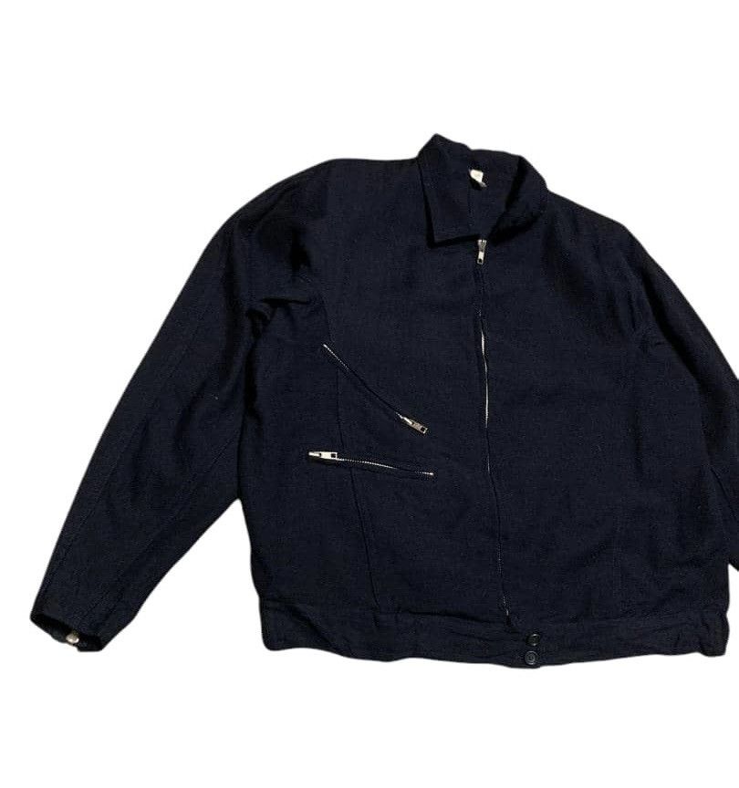 Yohji Yamamoto Yohji Yamamoto YS Cottonning Workshop Wool Bomber Jacket Size US M / EU 48-50 / 2 - 2 Thumbnail