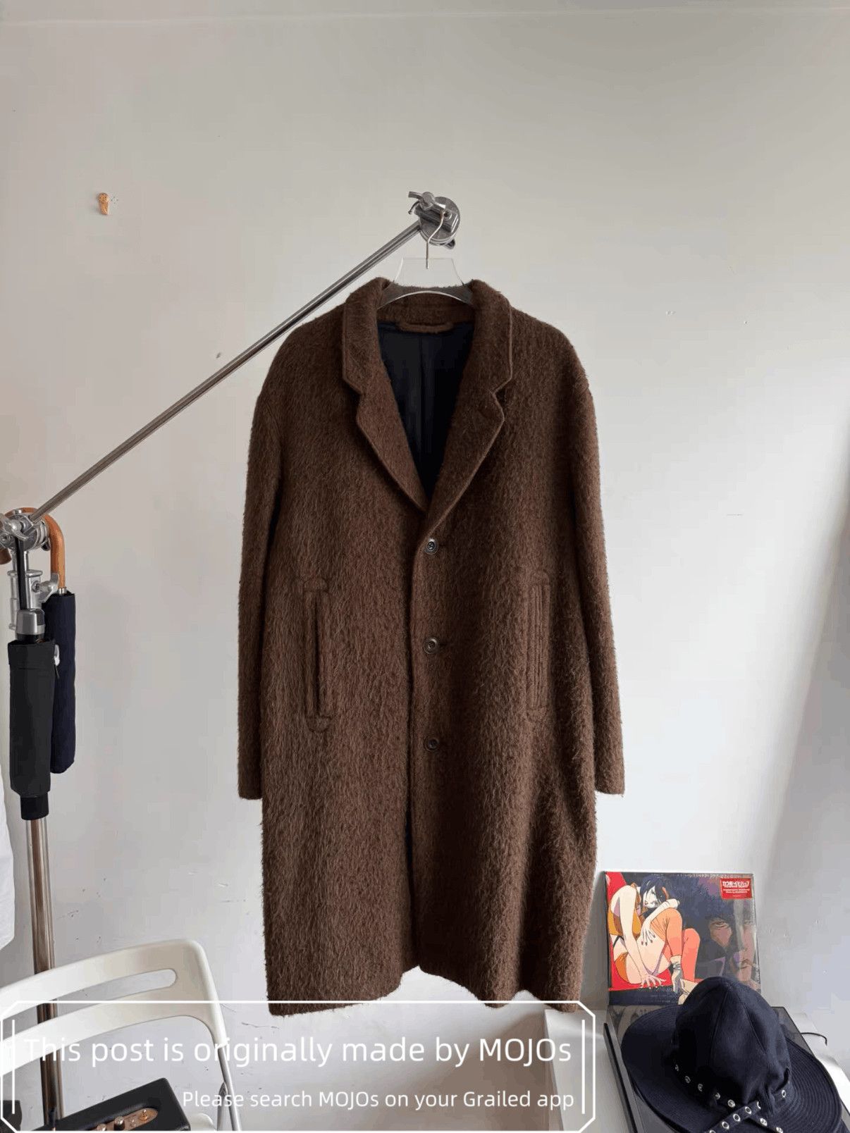 Sz 46 Lemaire Camal Brown Coat mojos18462