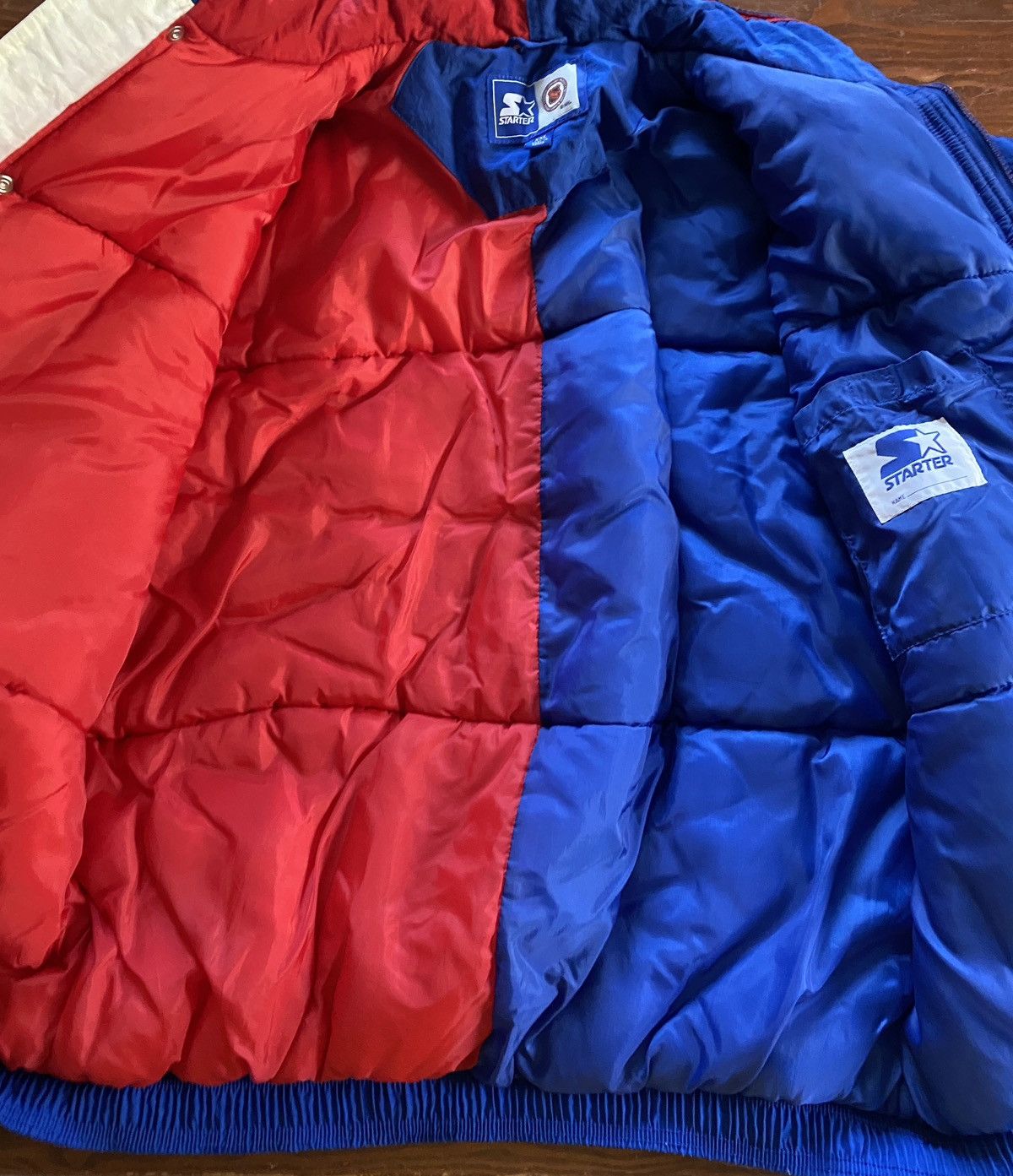 Starter Vintage 90’s New York Rangers Starter Full Zip Jacket Size US XXL / EU 58 / 5 - 16 Thumbnail