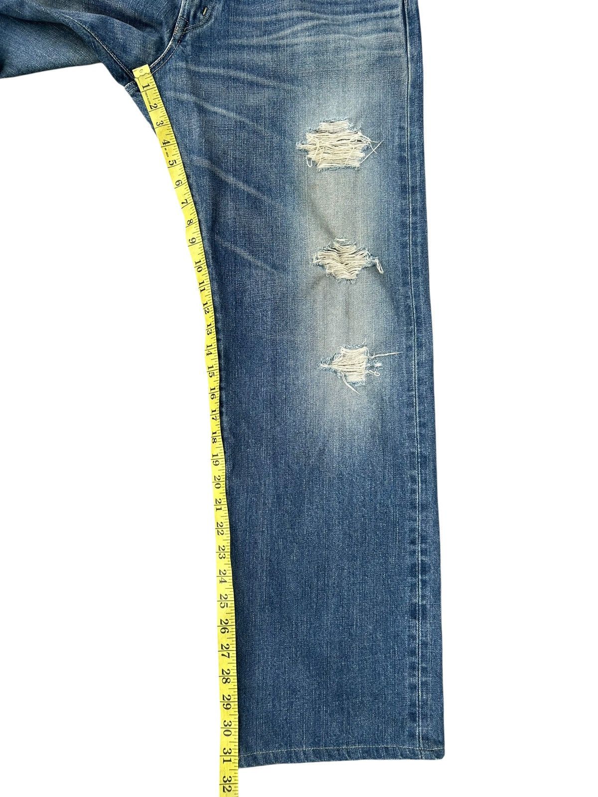 Kapital Vintage Edwin 505 Selvedge Distressed Denim Jeans Size US 34 / EU 50 - 14 Thumbnail