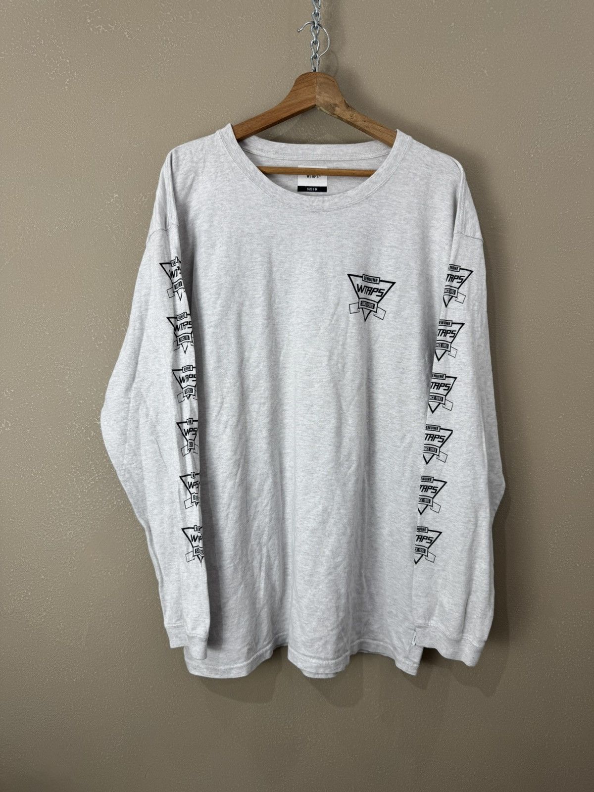Wtaps WTAPS System Long Sleeve Crewneck Sweatshirt Size US L / EU 52-54 / 3 - 1 Thumbnail