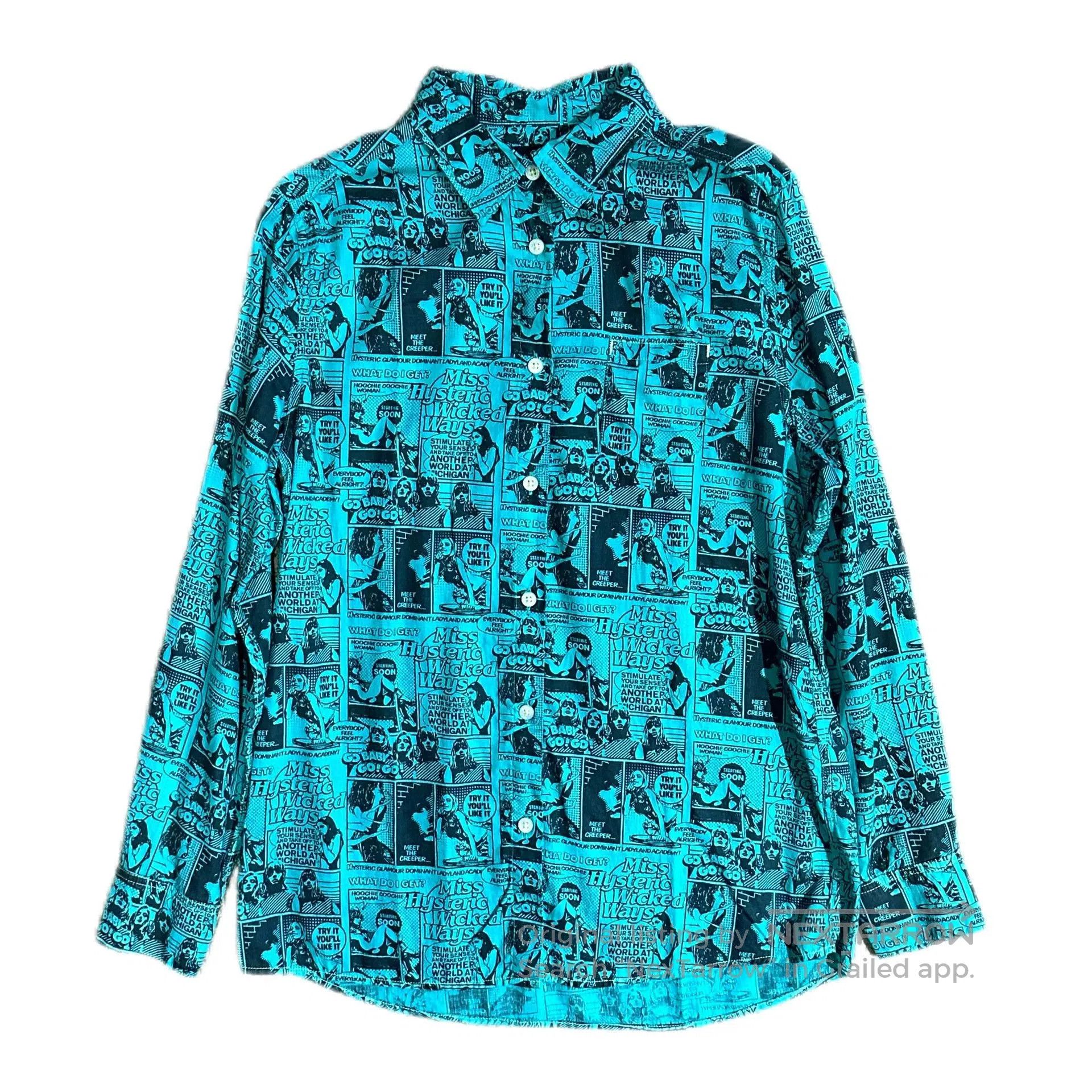 Hysteric Glamour Hysteric Glamour Comic Print Shirt. Size US M / EU 48-50 / 2 - 1 Thumbnail