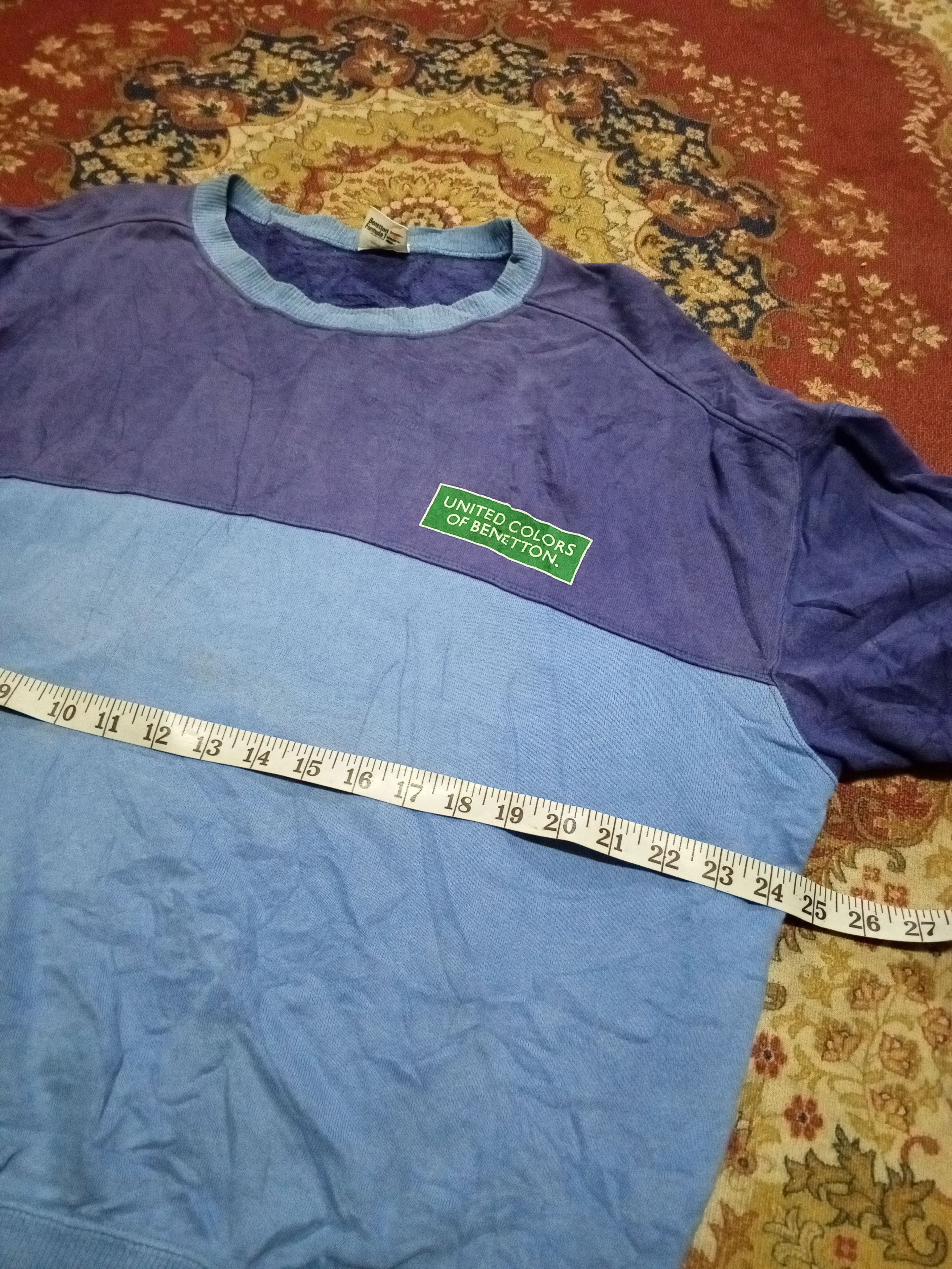 United Colors Of Benetton F1 RACING - UNITED COLORS OF BENETTON SWEATSHIRT Size US XL / EU 56 / 4 - 7 Thumbnail