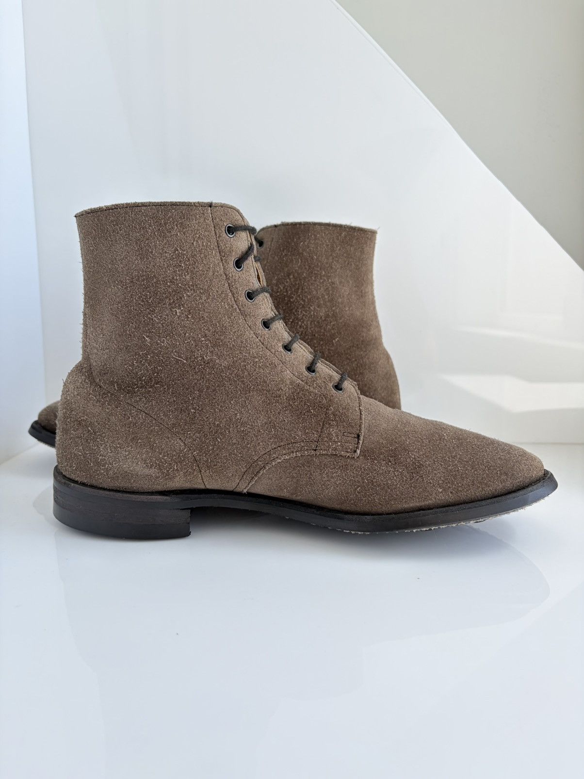 Church's Church’s Evington D Custom Grade Men’s Suede Dress Boots Size US 9 / EU 42 - 7 Thumbnail