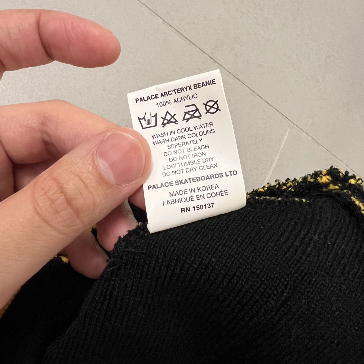 Arc'teryx × Palace Palace x Arcteryx Beanie Size ONE SIZE - 3 Thumbnail