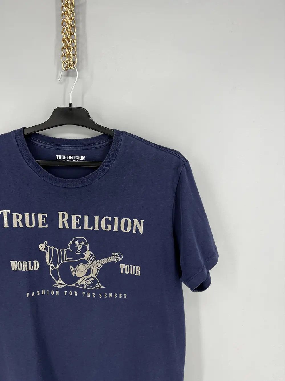 Japanese Brand True Religion Big Buddha Chief Keef Style Rap T Shirt Size US L / EU 52-54 / 3 - 5 Thumbnail