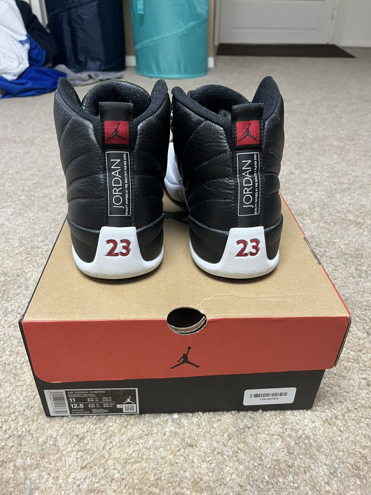 Jordan Brand × Nike Air Jordan 12 Retro “Playoff”2022 Size US 11 / EU 44 - 4 Thumbnail