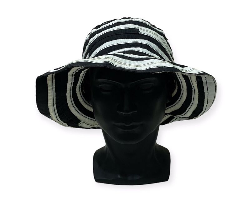 Archival Clothing Unico Collenzione Firenze Stripe Jail Bucket Hat