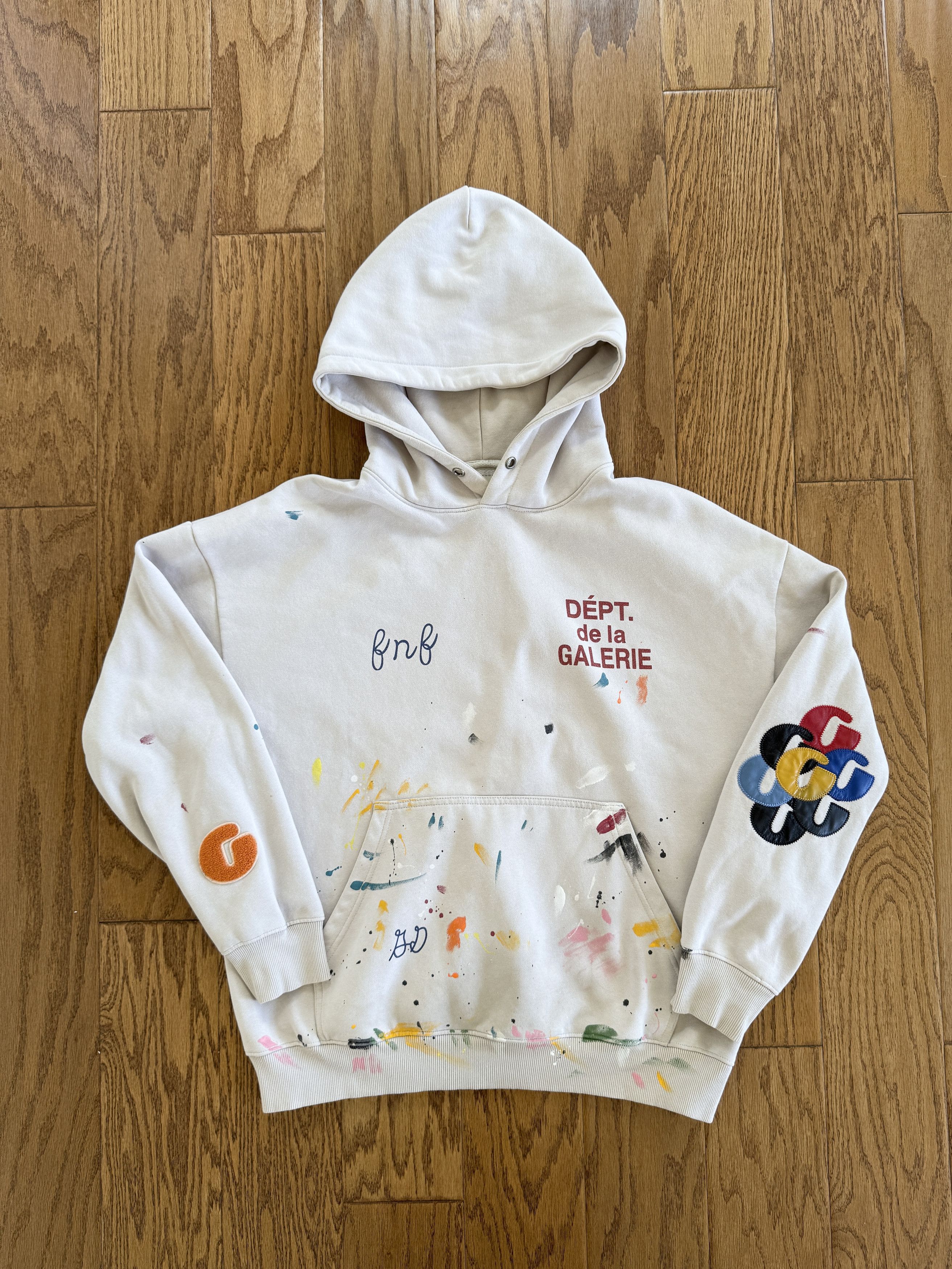 Gallery Dept. GALLERY F&F PATCH HOODIE Size US L / EU 52-54 / 3 - 13 Thumbnail