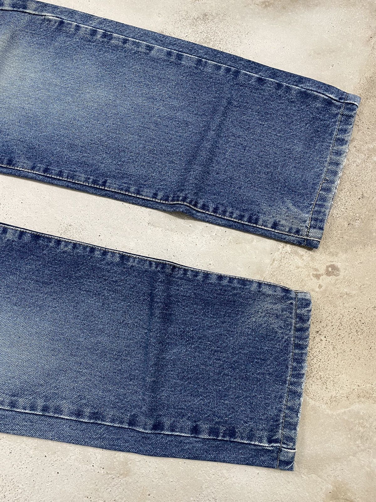 Blue Blue Japan × Japan Blue × Japanese Brand Vintage Y2k Blueway Repaired Japan Denim Pants (AB39) Size US 29 - 5 Thumbnail