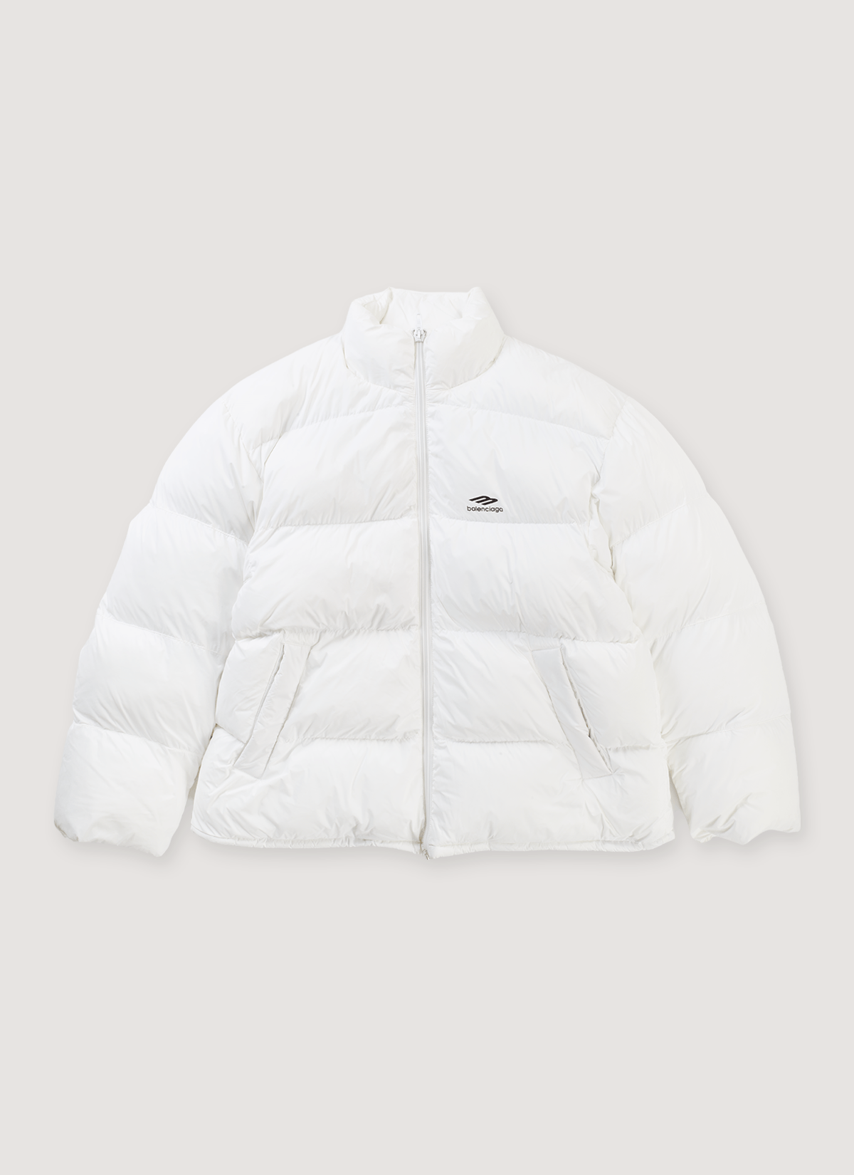 Balenciaga 3B Sports Icon Ski Puffer White Size US L / EU 52-54 / 3 - 1 Thumbnail