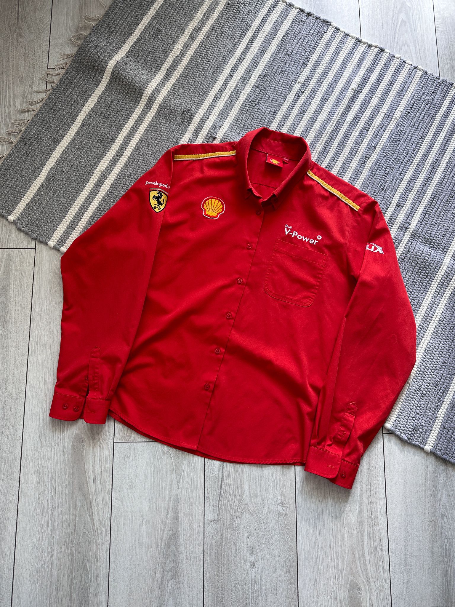 Ferrari Vintage Ferrari Formula Uno Racing Shirt Size L / US 10 / IT 46 - 1 Thumbnail