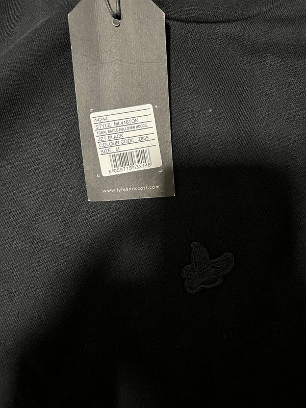 Lyle & Scott Lyle & Scott hoodie Tonal Eagle Size US M / EU 48-50 / 2 - 3 Thumbnail