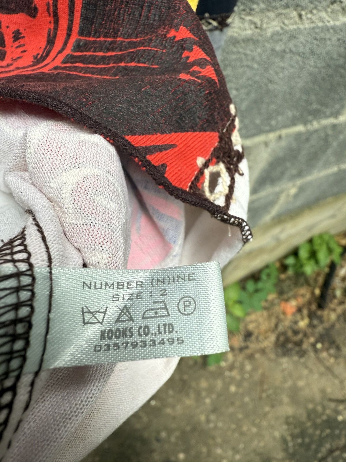 Number (N)ine AW02 Number (N)ine Patchwork L/S 1/100 Size US M / EU 48-50 / 2 - 8 Thumbnail