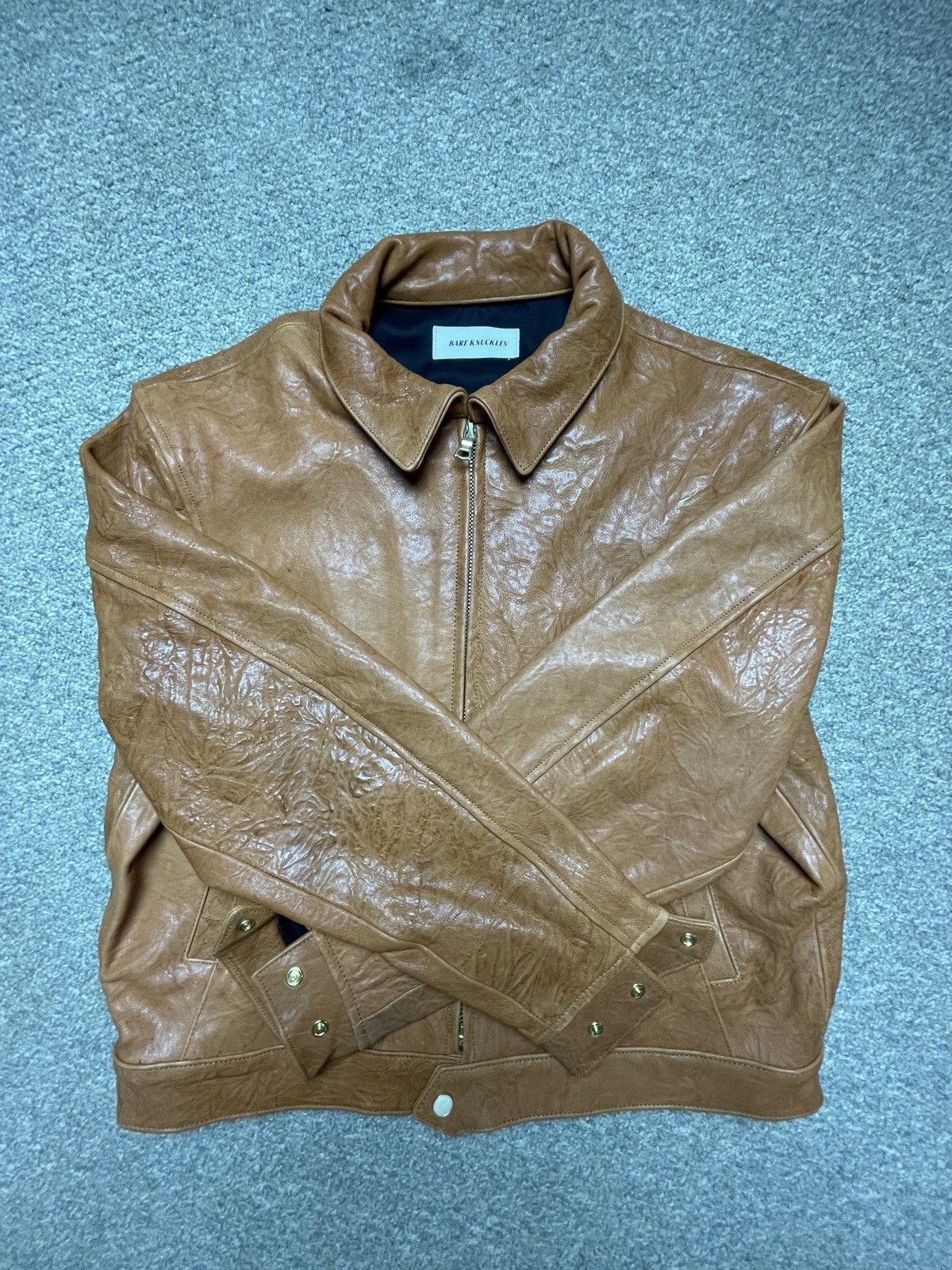 Bare Knuckles Freddy Leather Blouson Size US S / EU 44-46 / 1 - 9 Thumbnail