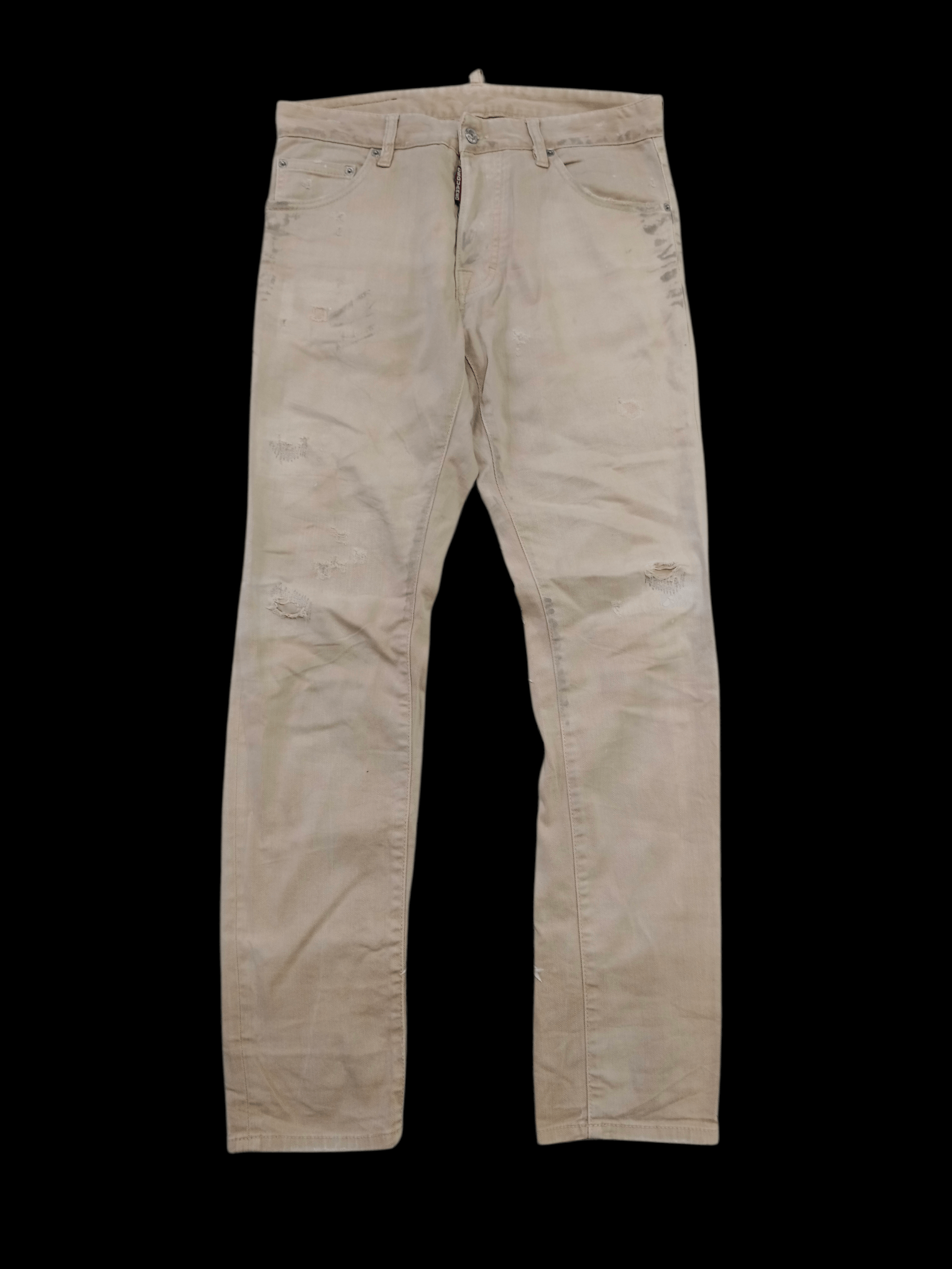 Dsquared2 DSQUARED DISTRESSED DENIM PANTS Size US 31 - 1 Thumbnail