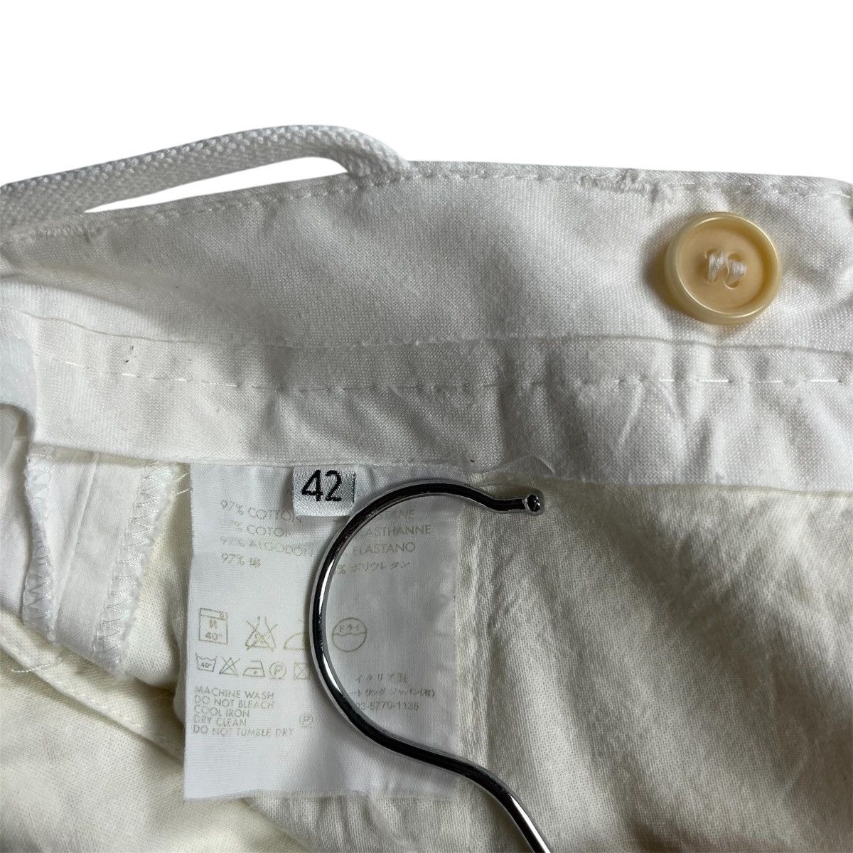 Helmut Lang AW 2002 Helmut Lang Cotton Military Pants with Drawstrings Size US 29 - 11 Thumbnail
