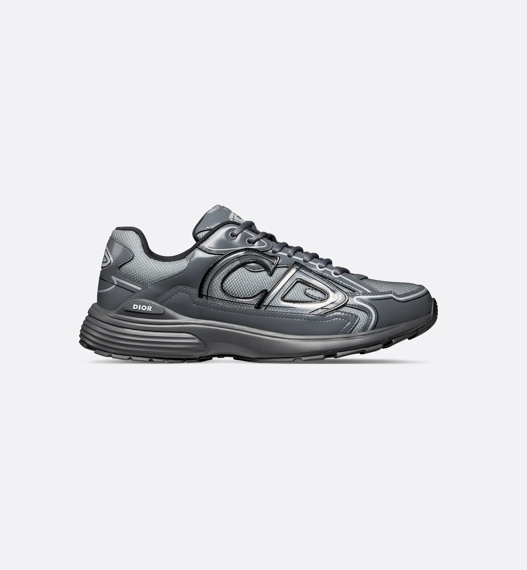Dior os11x1225 B30 Low-Top Sneakers in Grey Size US 12 / EU 45 - 1 Thumbnail