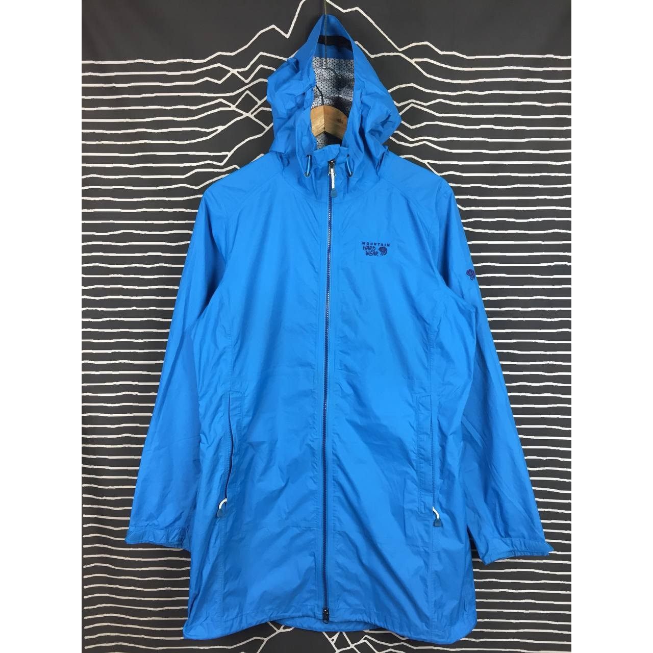 Mountain Hardwear × Vintage Mountain Hardwear Women Plasmic Ion Rain Jacket Size L / US 10 / IT 46 - 2 Thumbnail