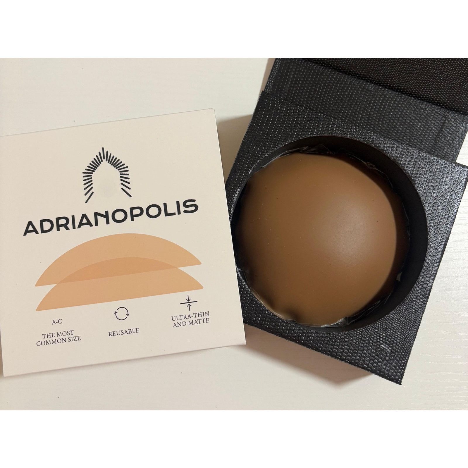 Other Invisible Reusable Nipple Covers Ultra Thin Adhesive A-C Size ONE SIZE - 5 Thumbnail