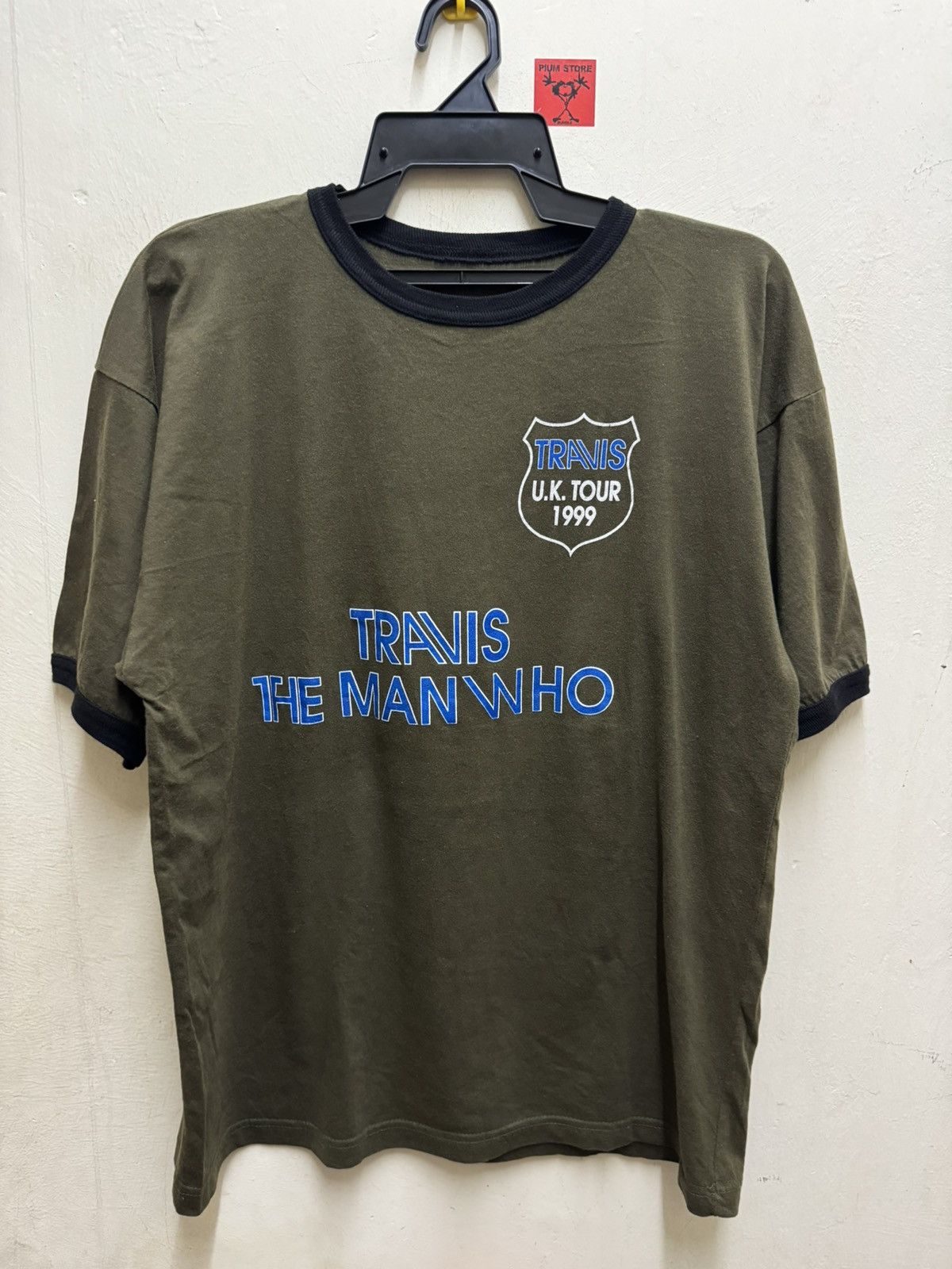 Band Tees × Vintage Vintage Travis Size US L / EU 52-54 / 3 - 1 Thumbnail