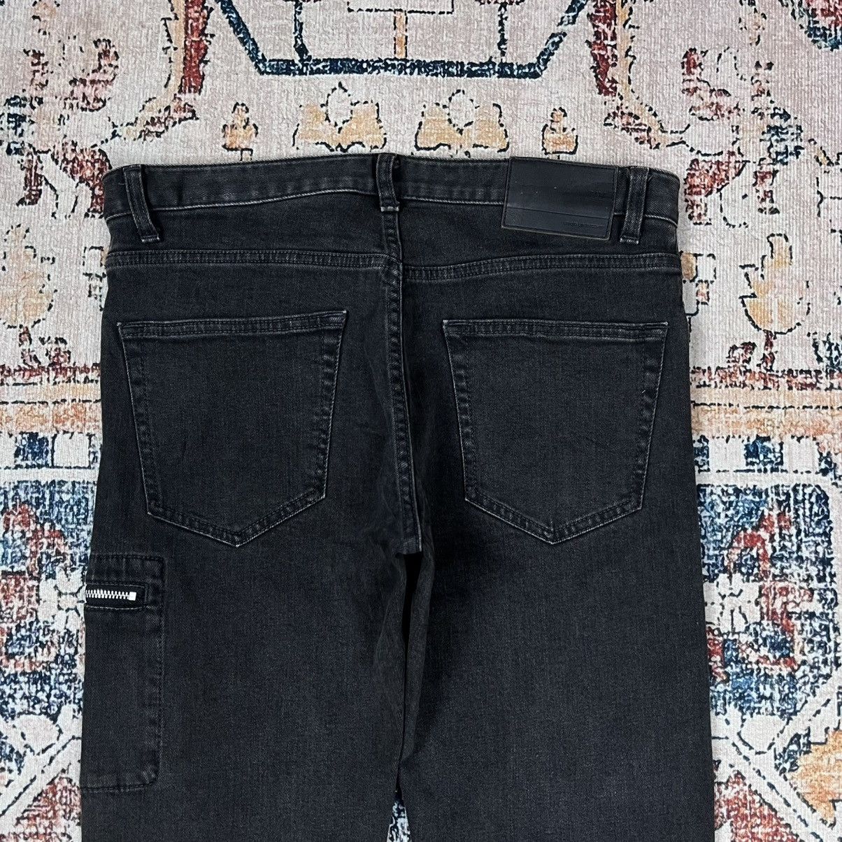 Undercover Uniqlo Undercover Side Pocket Black Washed Denim Pants Size US 29 - 10 Thumbnail