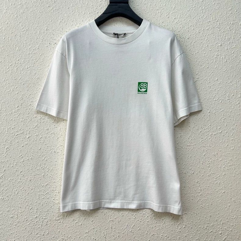 Balenciaga Balenciaga Eco Logo Short Sleeve Tee - dmc Size US XS / EU 42 / 0 - 1 Thumbnail