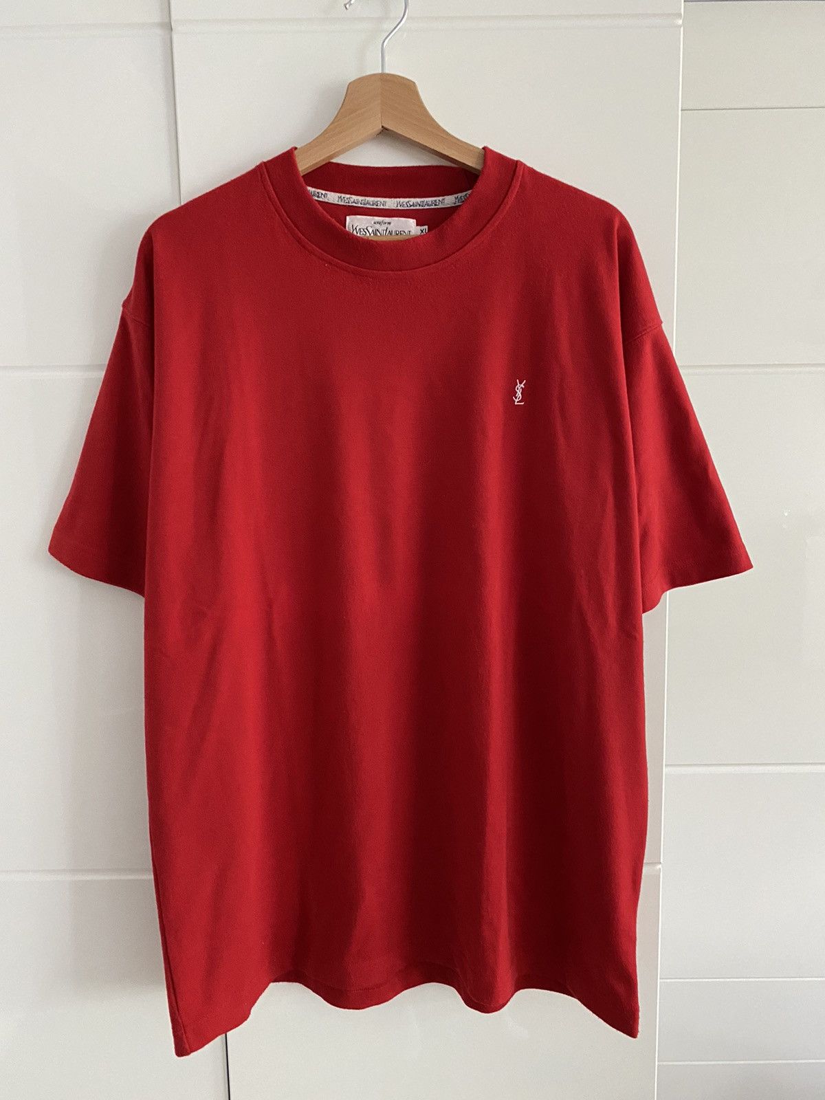 Yves Saint Laurent Yves Saint Lauren YSL T-Shirt Vintage,Y2k,Small Logo Size US XL / EU 56 / 4 - 1 Thumbnail