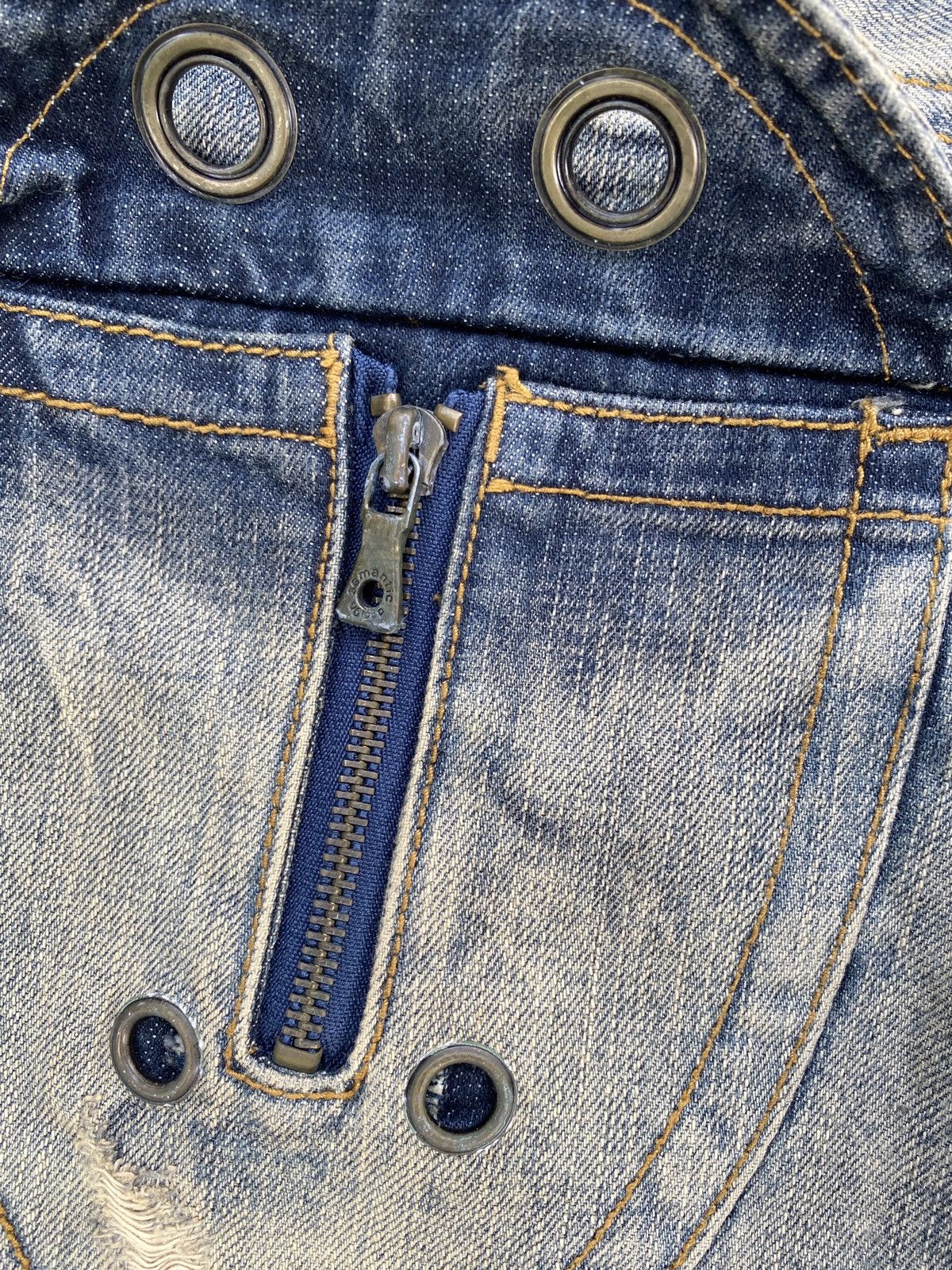 Japanese Brand Japanese Brand Semantics Design Flare Distressed Denim Size US 32 / EU 48 - 14 Thumbnail