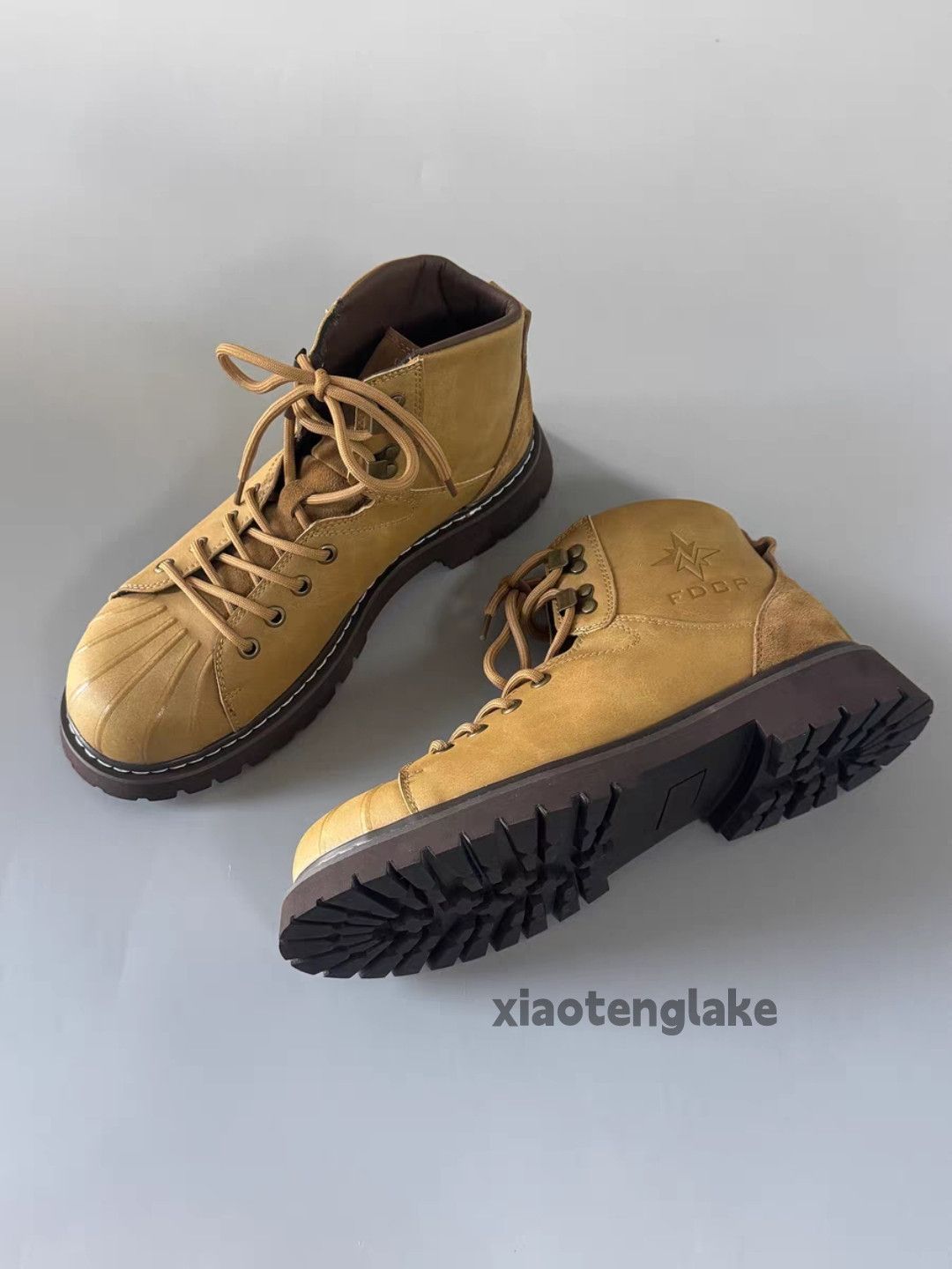 Vintage Utility punk hiphop outdoor sports biker rocker boots shoes Size US 12 / EU 45 - 4 Thumbnail