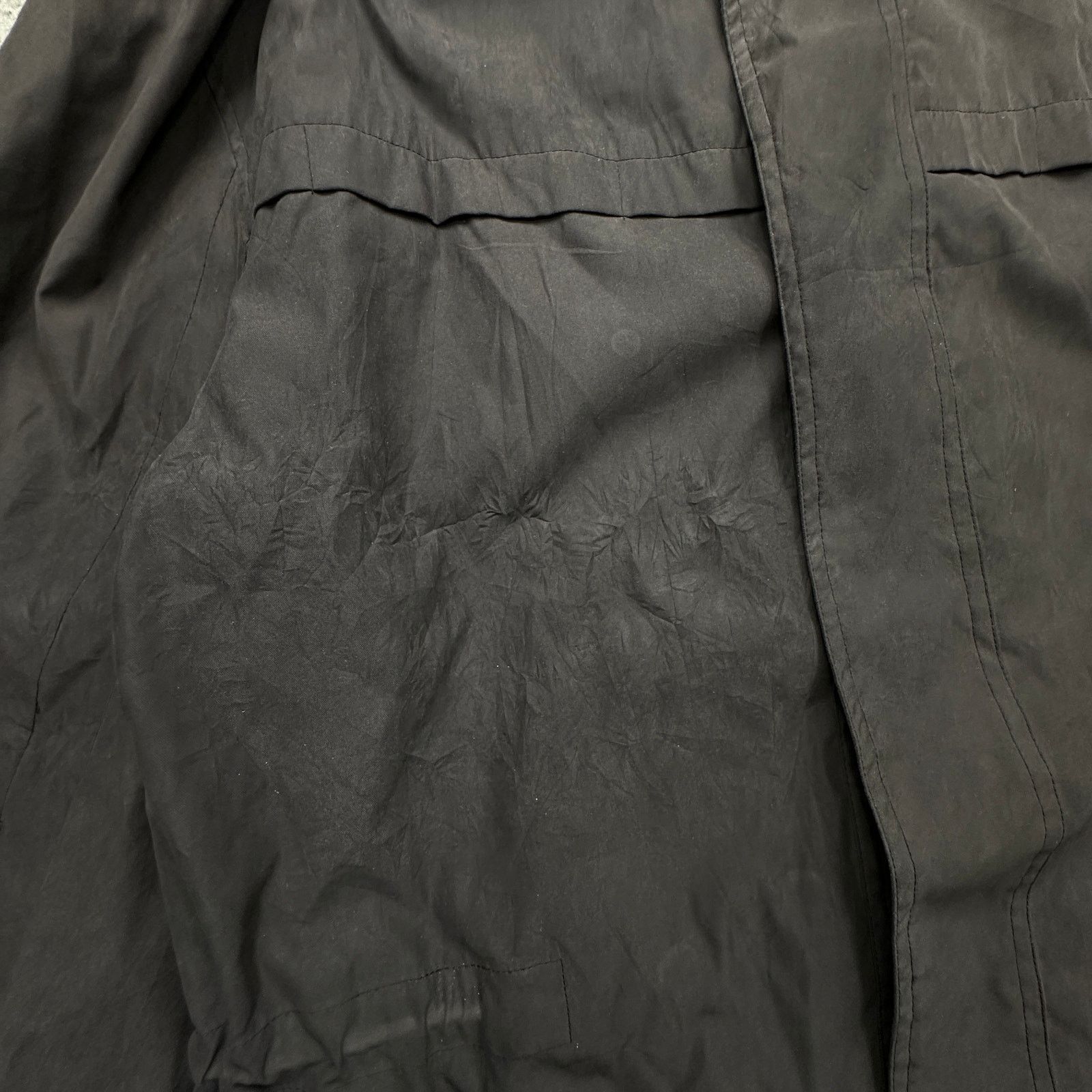 Other Sanyo New York Trench Coat Overcoat Mens Large Poly Nylon Size US L / EU 52-54 / 3 - 9 Thumbnail