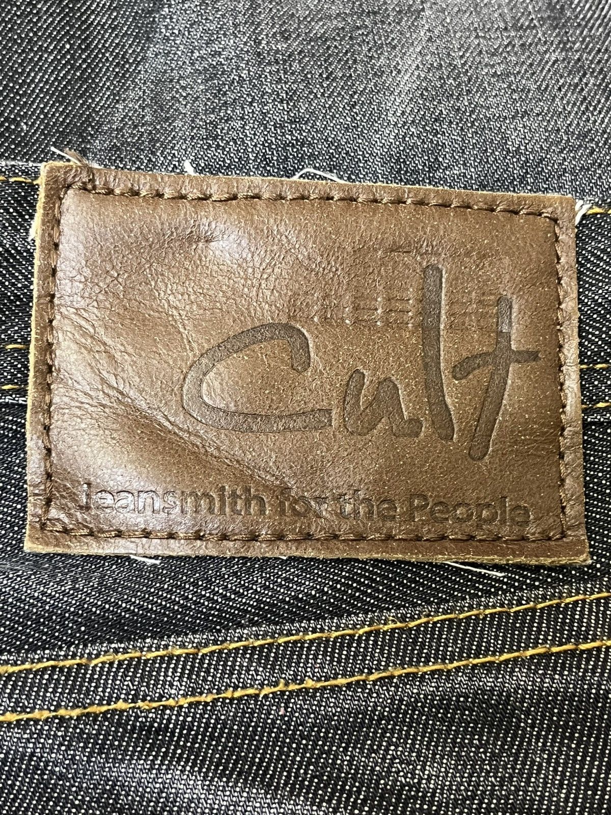 Cult Of Individuality ARCHIVE JAPANESE CULT OF INDIVIDUALITY SELVEDGE JEANS Size US 31 - 21 Thumbnail