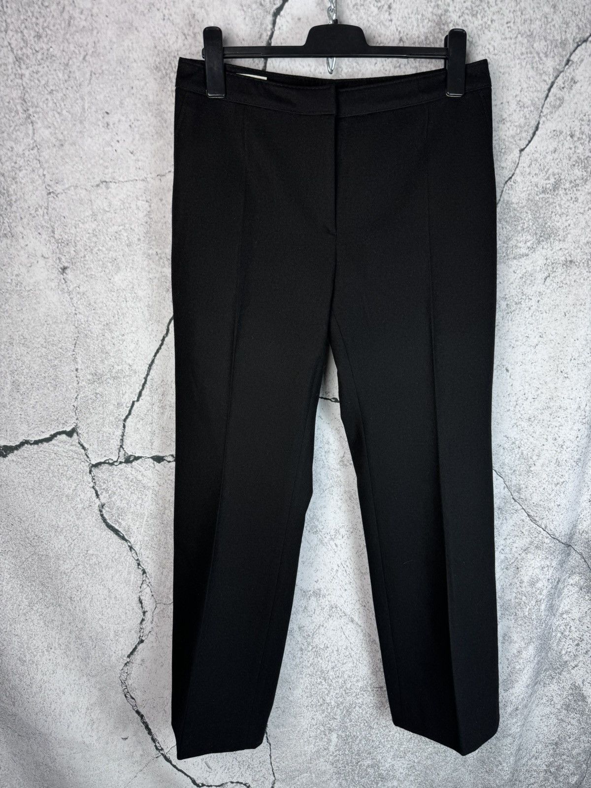 Dries Van Noten Dries Van Noten Wool Heavy black pants Size US 33 - 1 Thumbnail