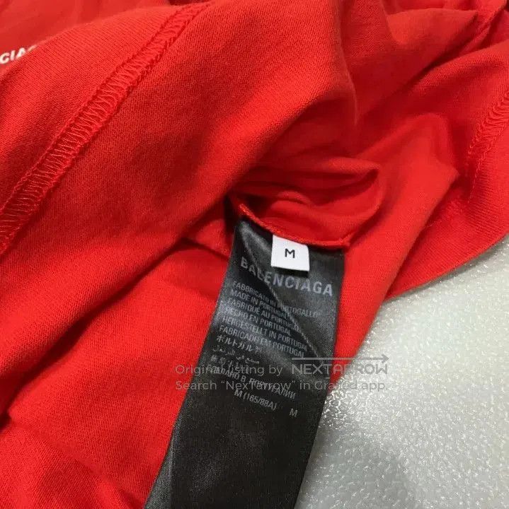 Balenciaga Balenciaga SS22 Logo Print Red Short Sleeve T-Shirt. Size US M / EU 48-50 / 2 - 4 Thumbnail