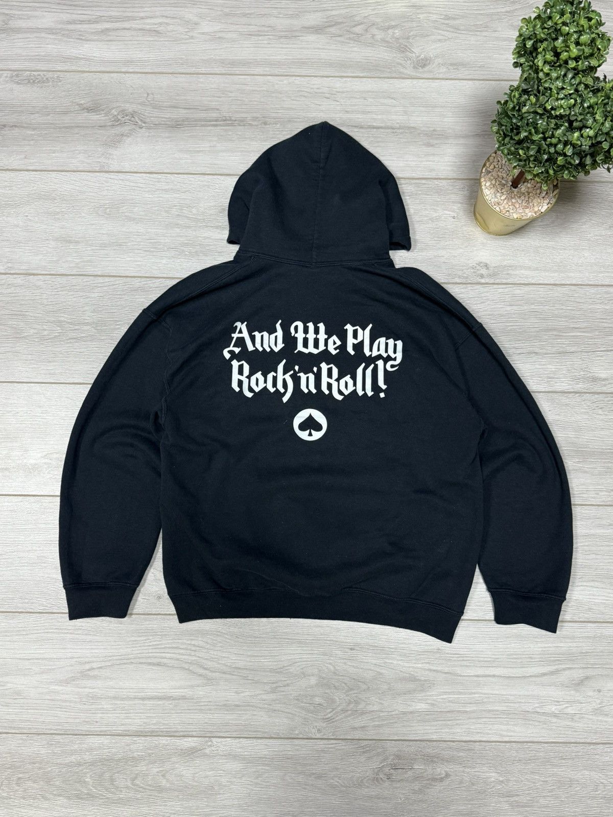 Vintage Motörhead hoodie we play rock n roll oversize boxy Size US L / EU 52-54 / 3 - 2 Thumbnail