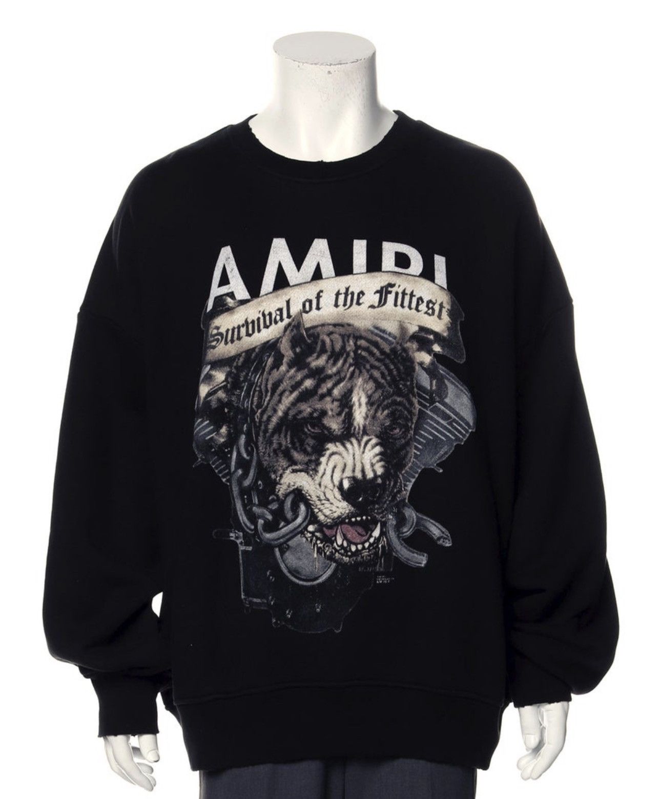 Amiri Amiri Graphic Print Crew Neck Sweatshirt Size US XXL / EU 58 / 5 - 6 Thumbnail