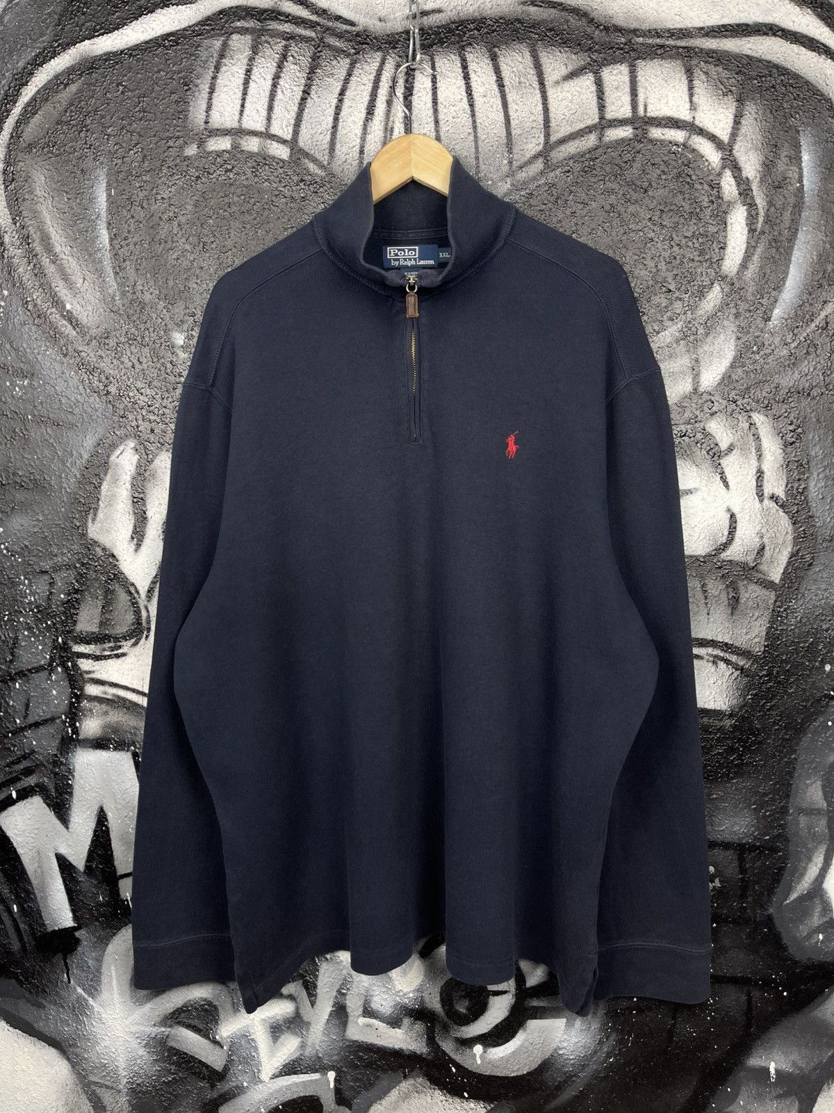 Vintage Polo Ralph Lauren Vintage 1/4 Zip Sweat Men’s Size XXL Size US XXL / EU 58 / 5 - 2 Thumbnail