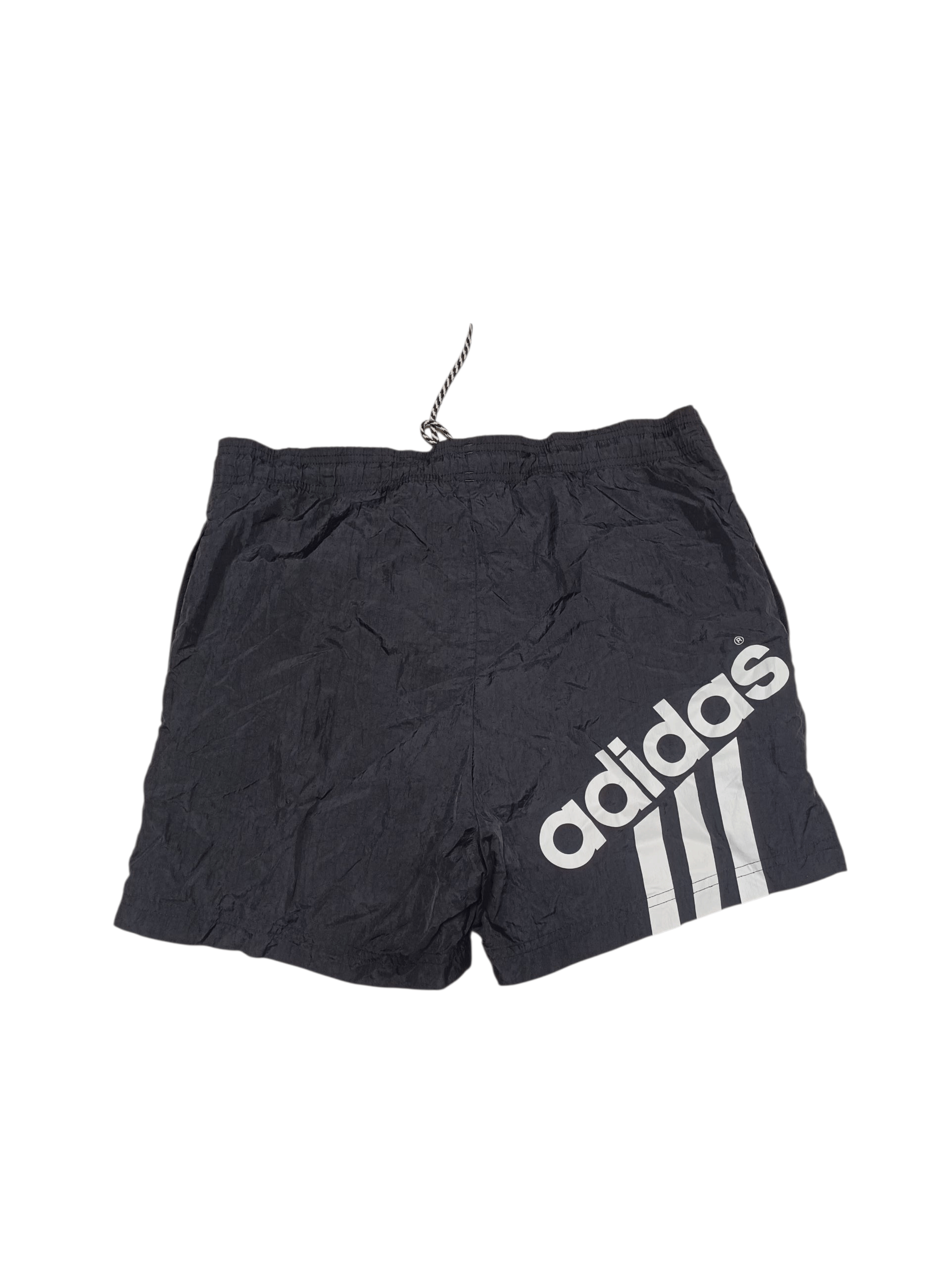 Adidas ADIDAS VINTAGE NYLON 90S BIGLOGO SHORTS SPORTSWEAR Size US 30 / EU 46 - 1 Thumbnail