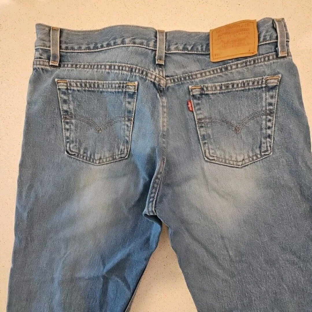 Levi's Vintage Levis 518 Bootcut Jeans Womens Junior 13 Super Low U Size 34" / US 12 / IT 48 - 6 Thumbnail