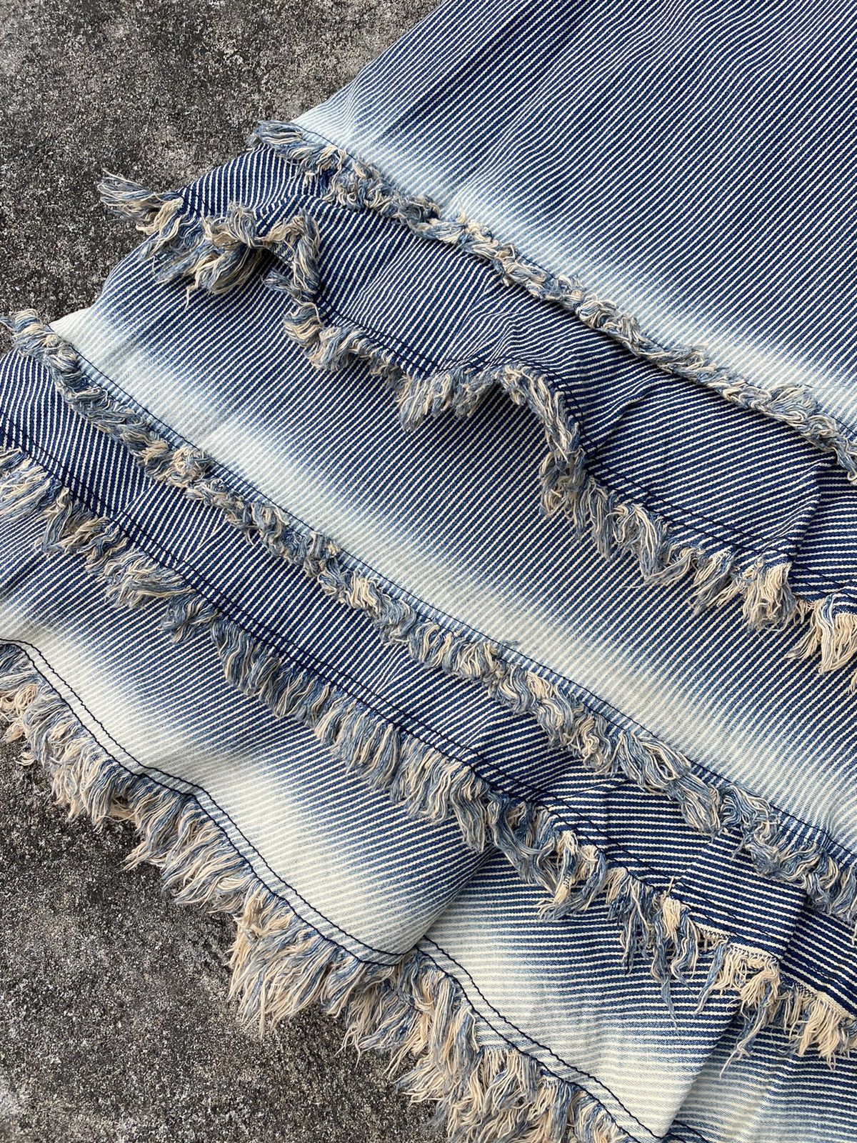 14th Addiction 💸BINDINGOFFER💸Stripe Skirt Jean Paul Gaultier Styled Size 33" - 4 Thumbnail