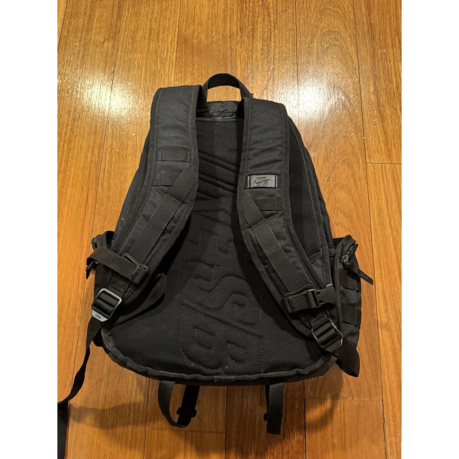 Nike Nike SB RPM Backpack Black Skateboarding Laptop Bag MOLLE Straps Canvas Polyester Travel Casual Mens Size ONE SIZE - 2 Thumbnail