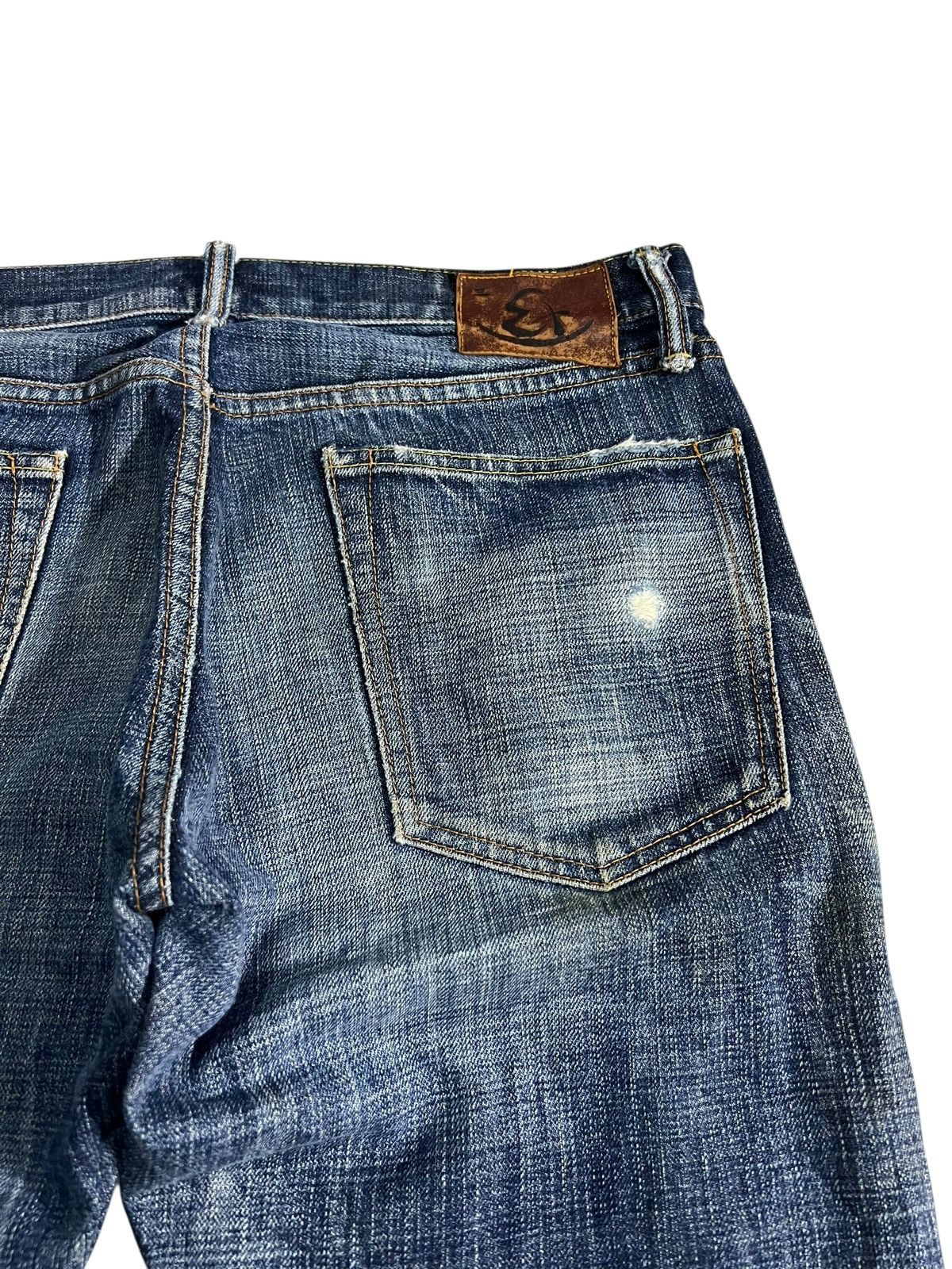 Japanese Brand Vintage Eternal Patchwork Distress Claw Jean Japan Size US 34 / EU 50 - 16 Thumbnail