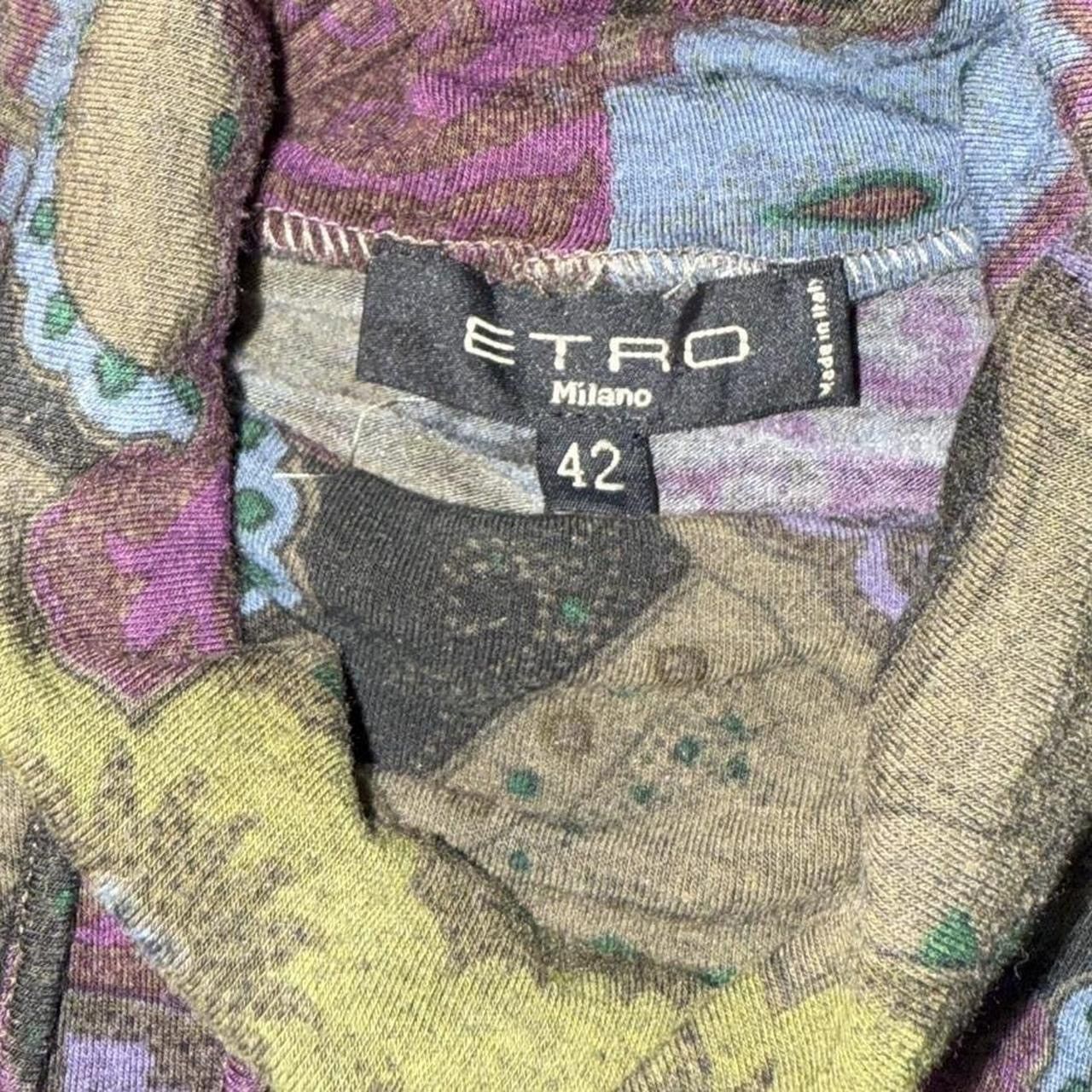 Etro ETRO MILANO PAISLEY PLEATED BLOUSE Size M / US 6-8 / IT 42-44 - 4 Thumbnail