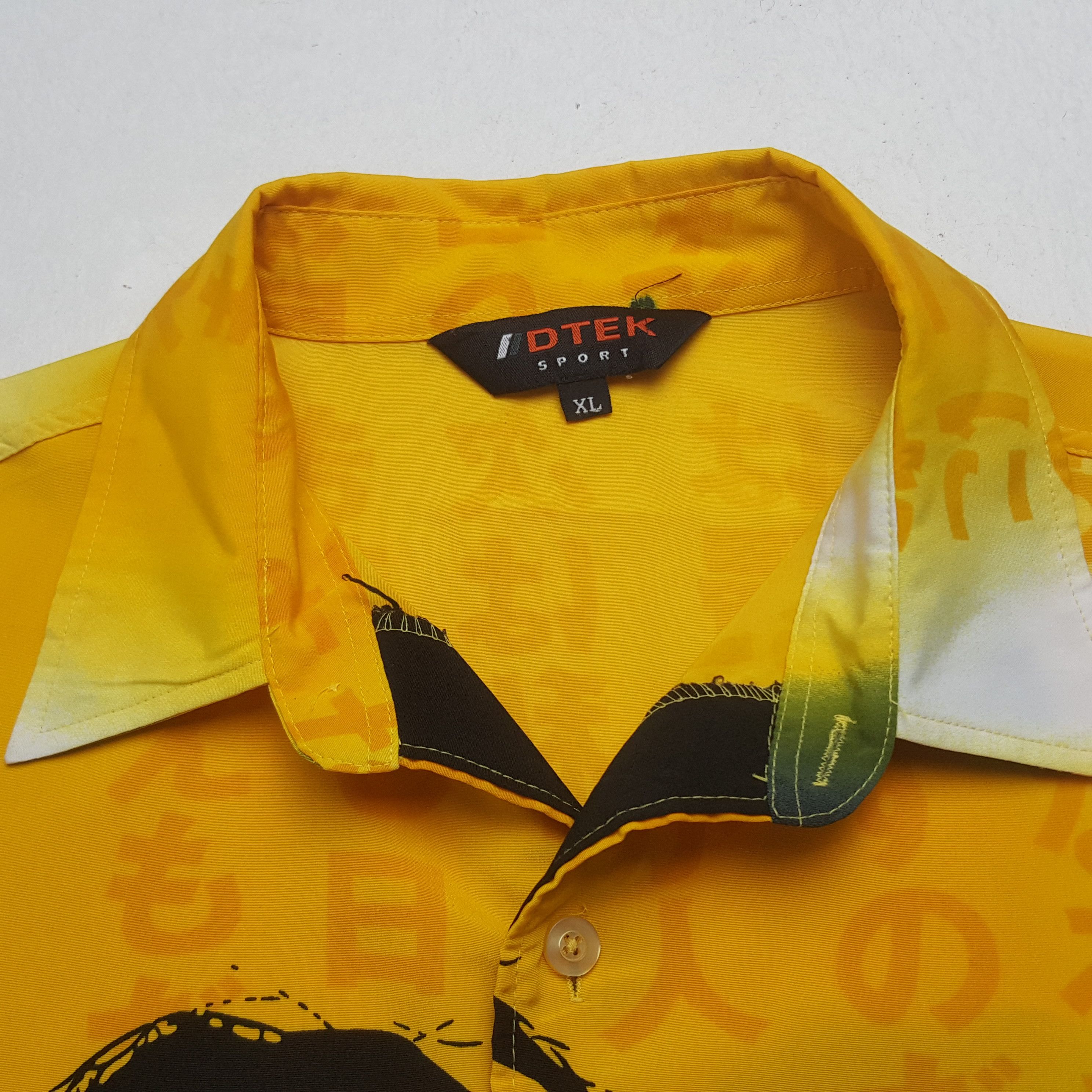 Japanese Brand × Vintage Vintage Anime Japanese Brand Overprinted Button Up Shirt Size US XL / EU 56 / 4 - 4 Thumbnail